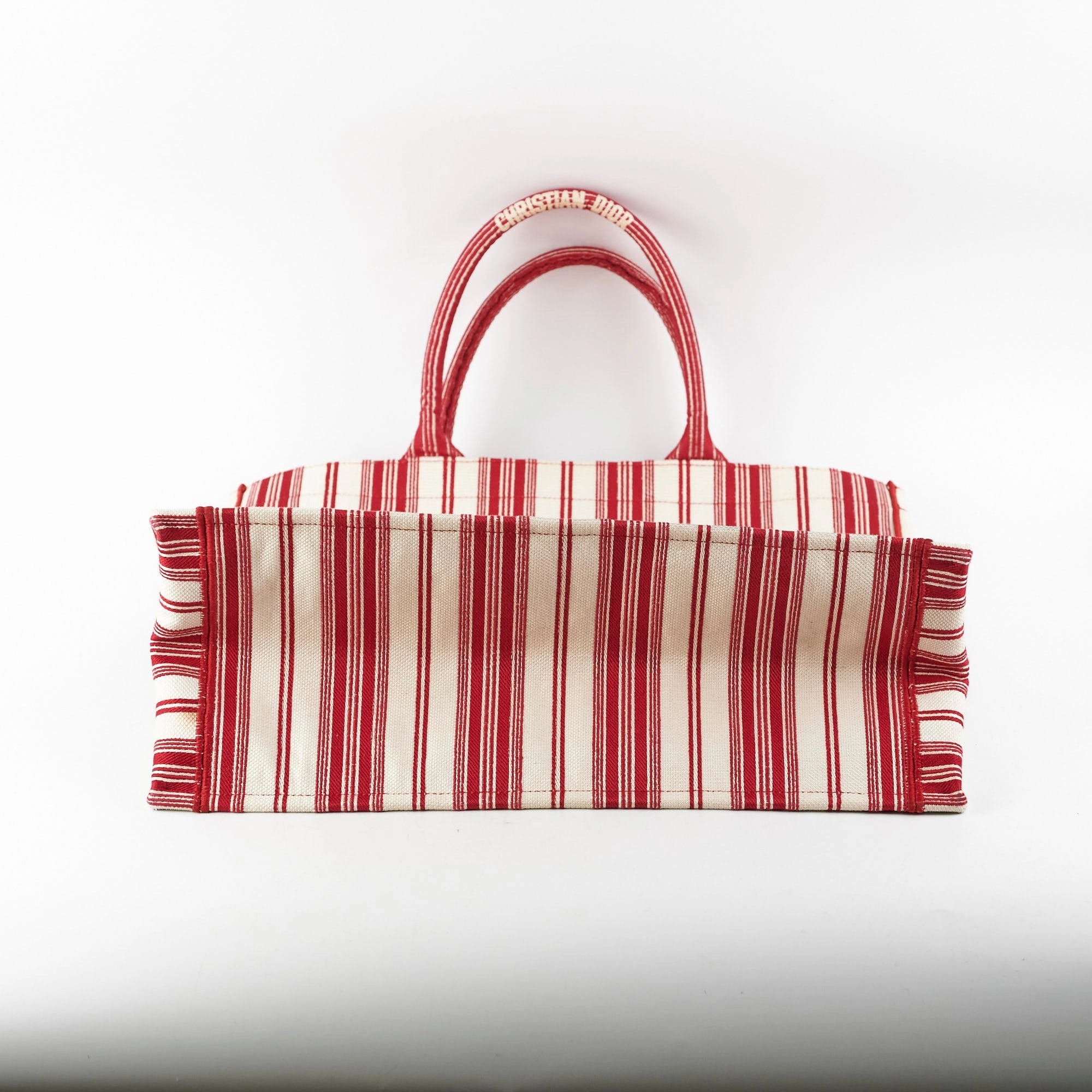 Christian Dior Large Book Tote Red