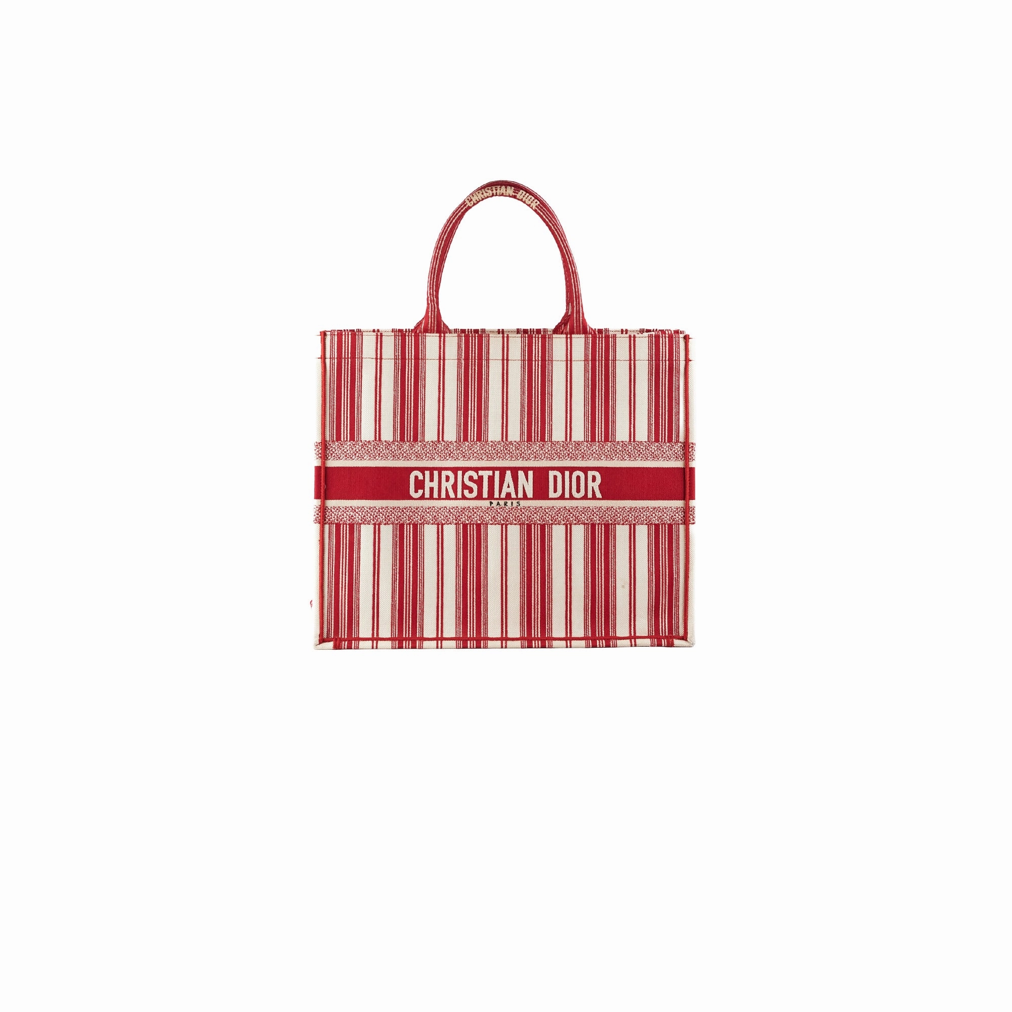 Christian Dior Large Book Tote Red