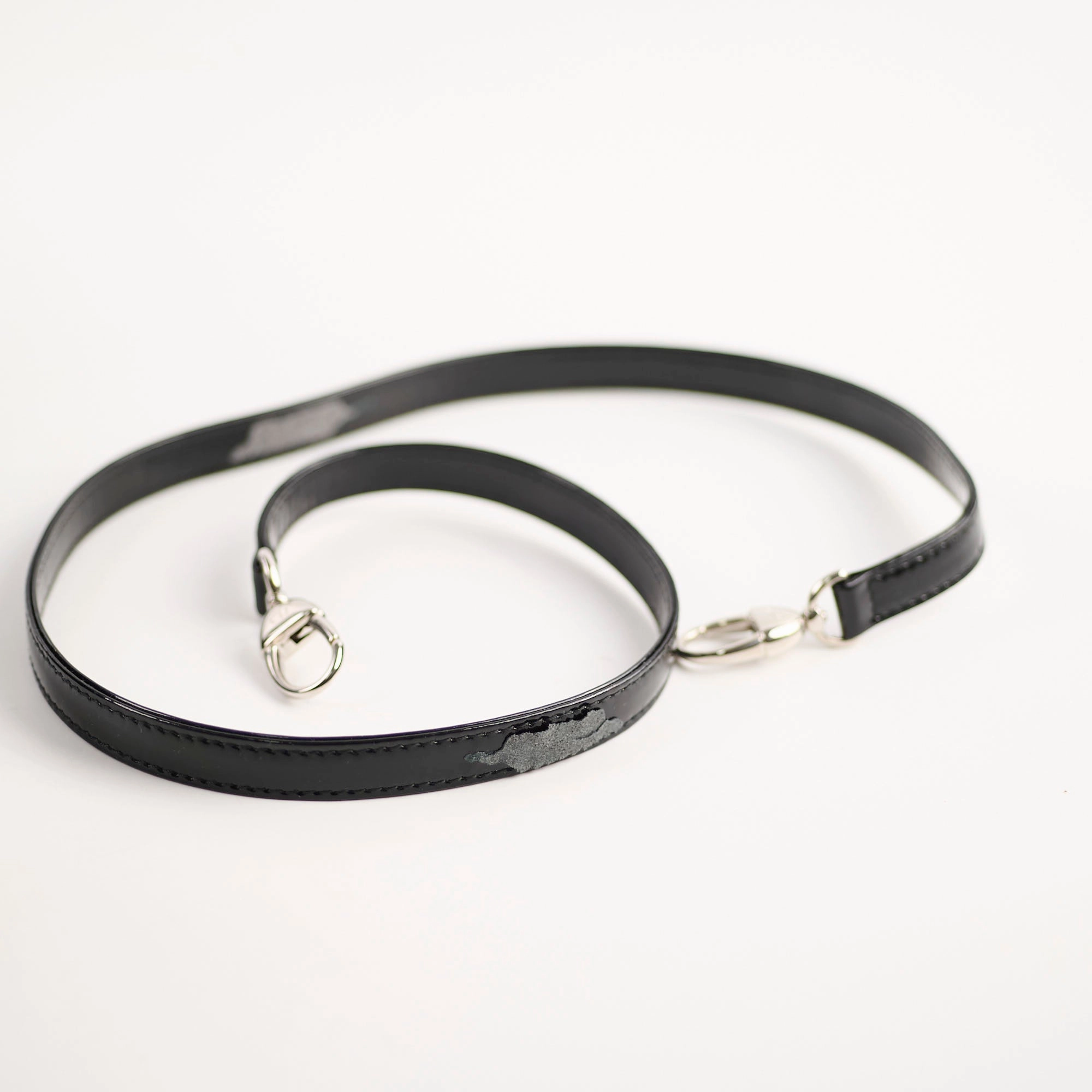 Christian Dior Large Lady Dior Black Patent