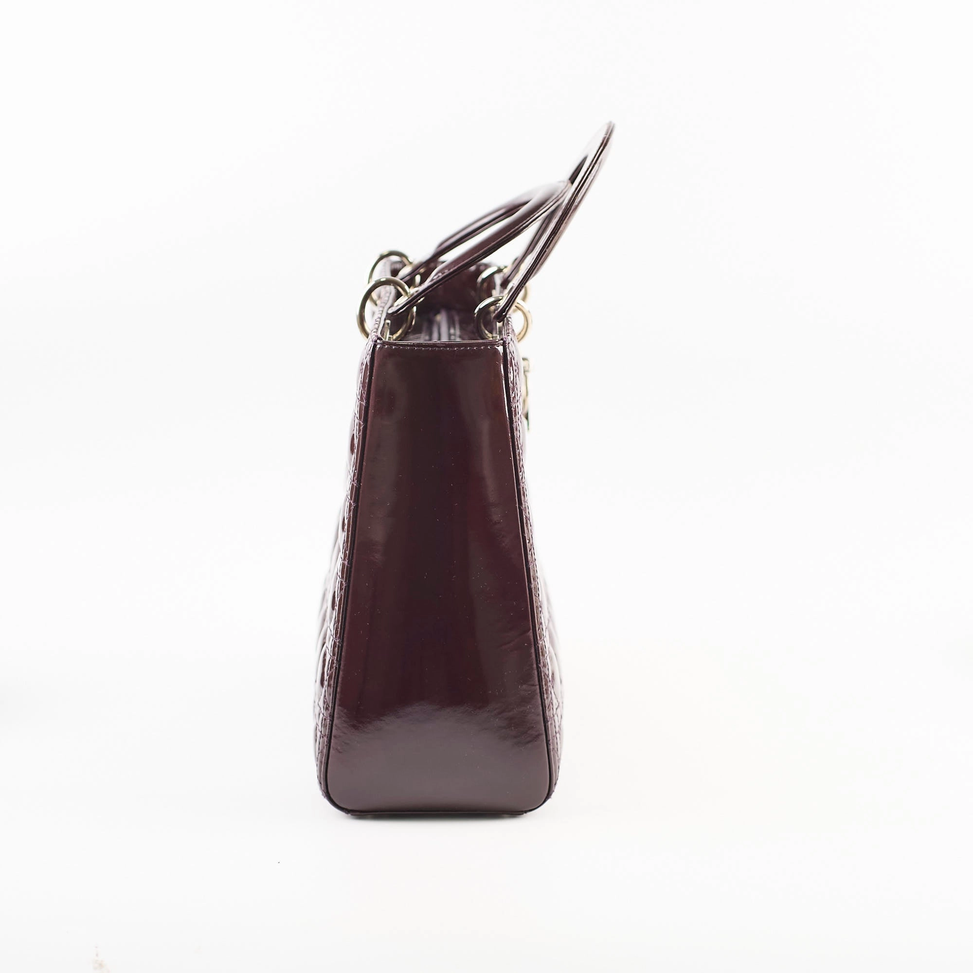 Christian Dior Large Lady Dior Dark Purple
