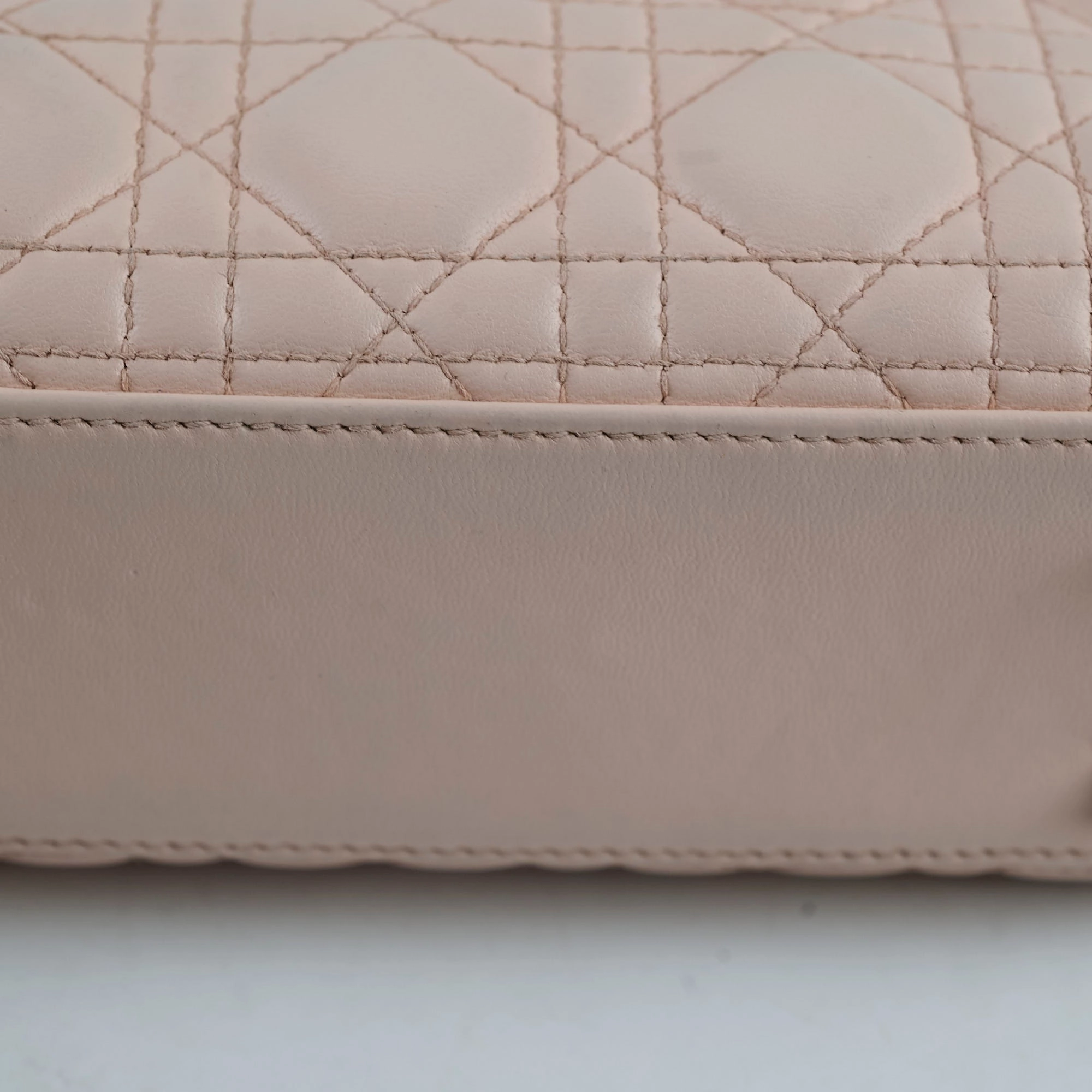 Christian Dior Medium ABC Lady Dior Bag Light Pink