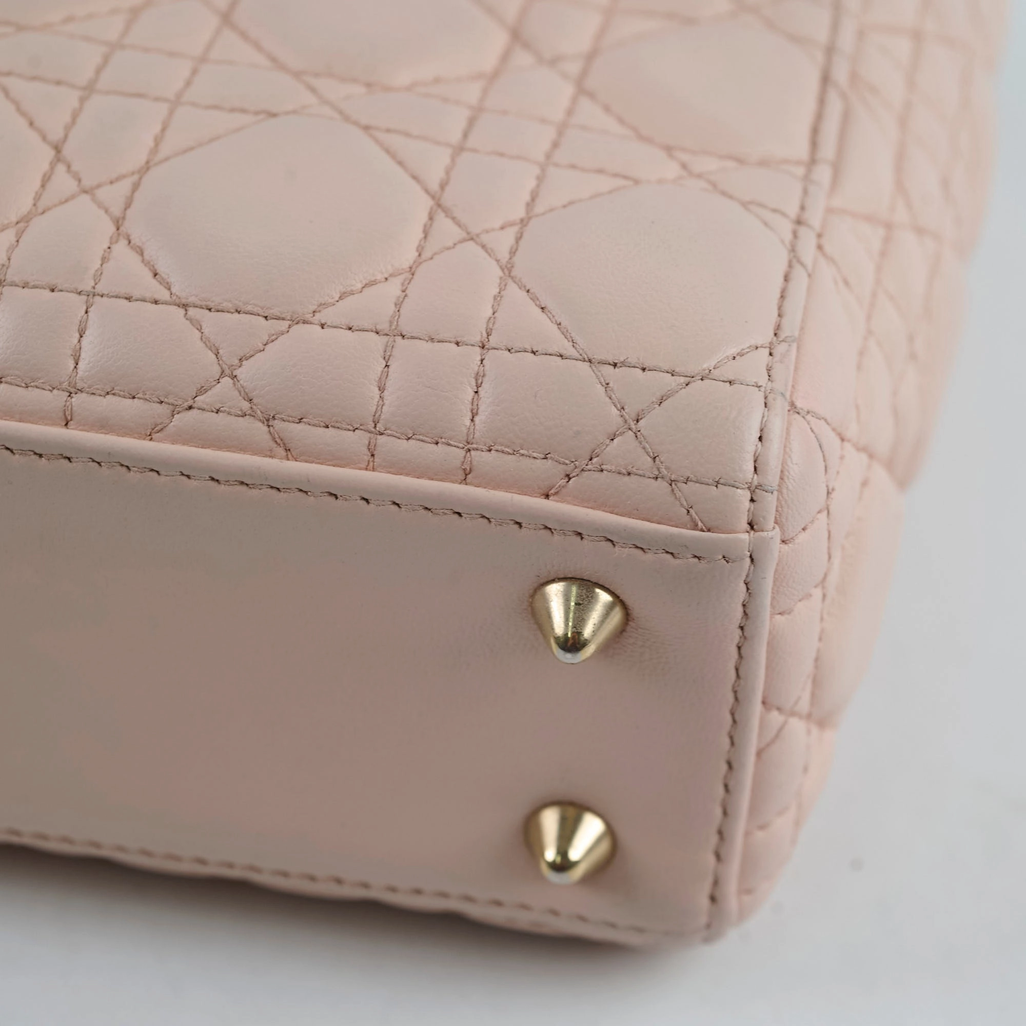 Christian Dior Medium ABC Lady Dior Bag Light Pink