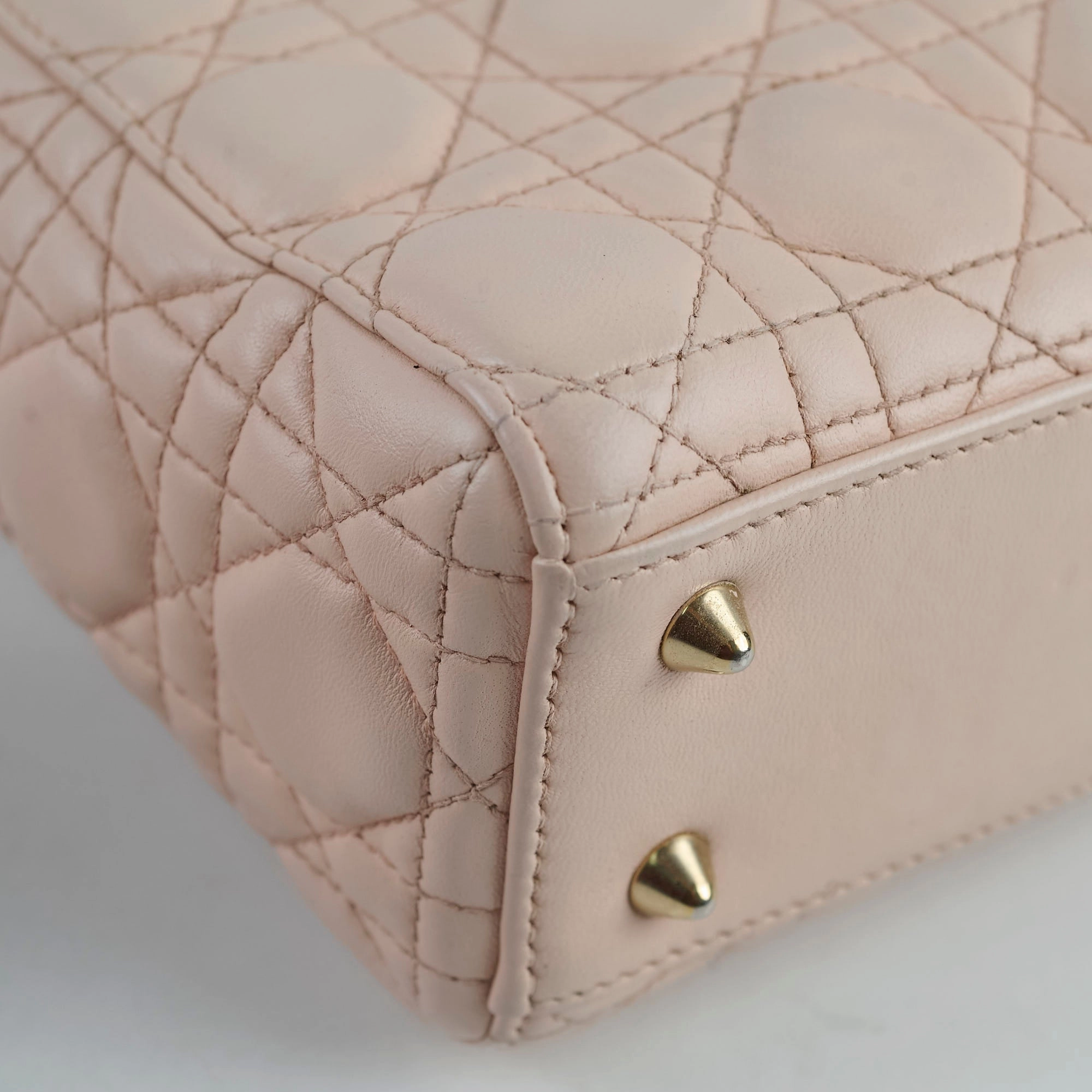 Christian Dior Medium ABC Lady Dior Bag Light Pink