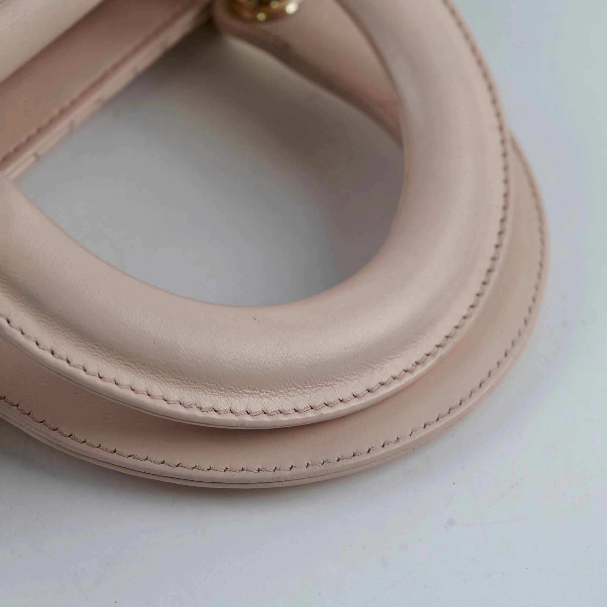 Christian Dior Medium ABC Lady Dior Bag Light Pink