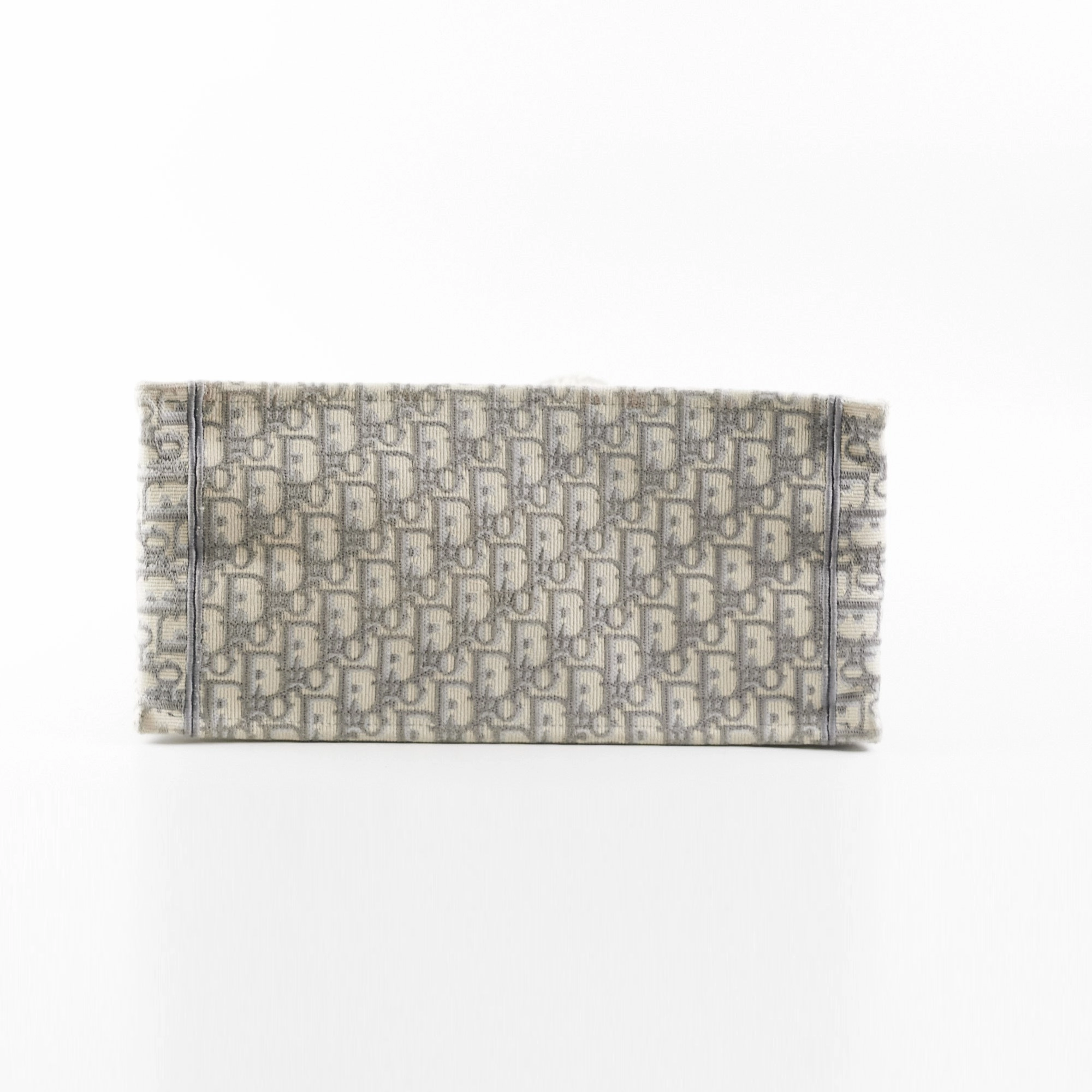 Christian Dior Medium Book Tote Oblique Grey