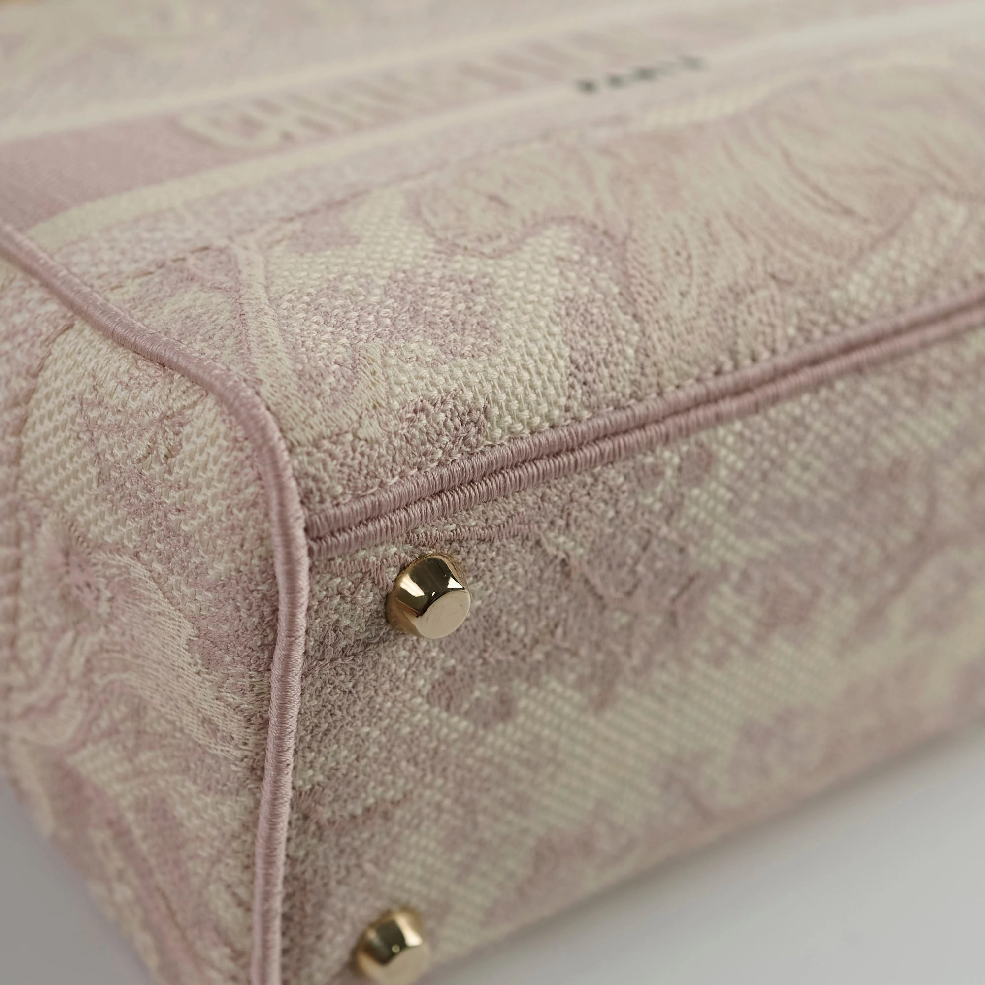 Christian Dior Medium D-Lite Toile De Juoy Pink