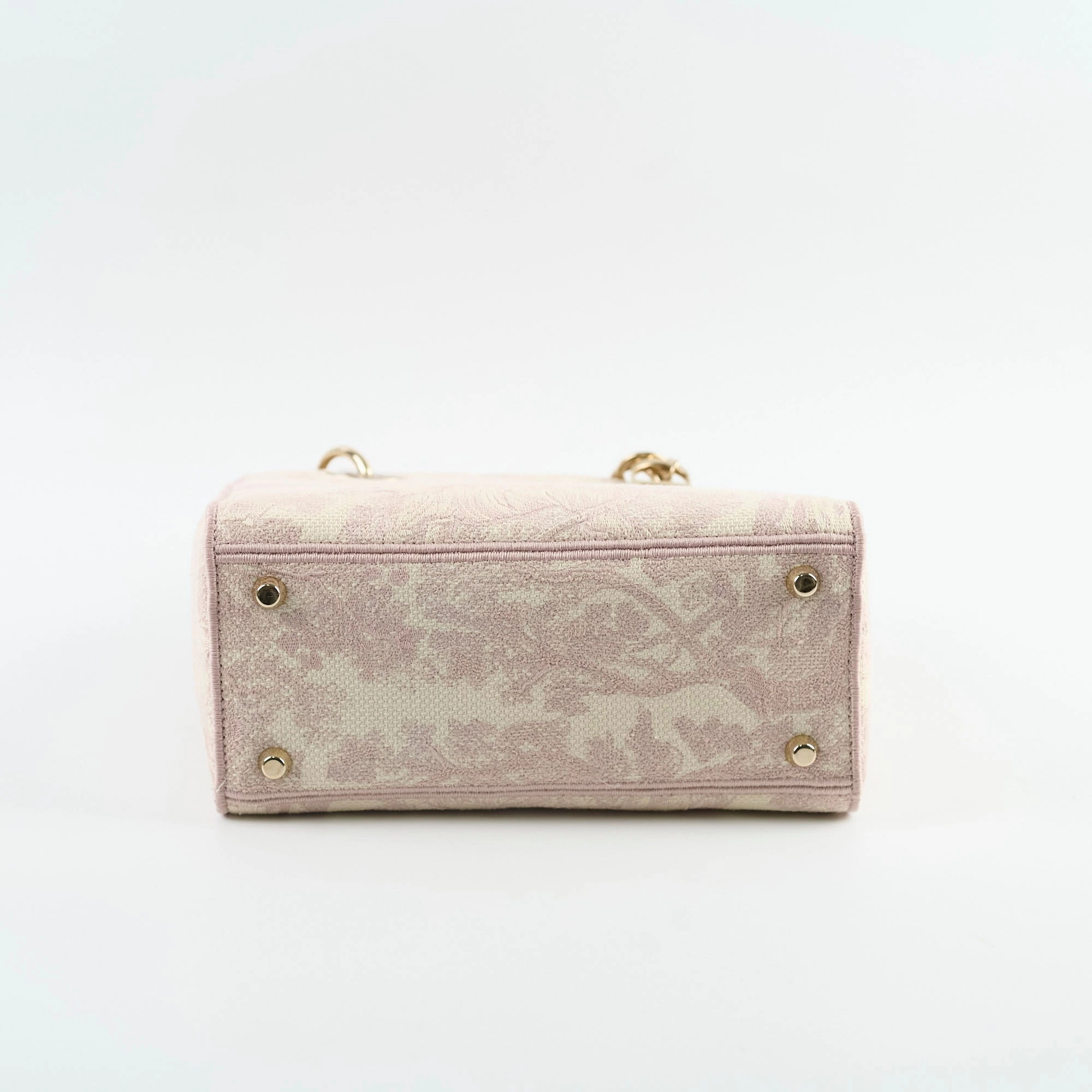 Christian Dior Medium D-Lite Toile De Juoy Pink