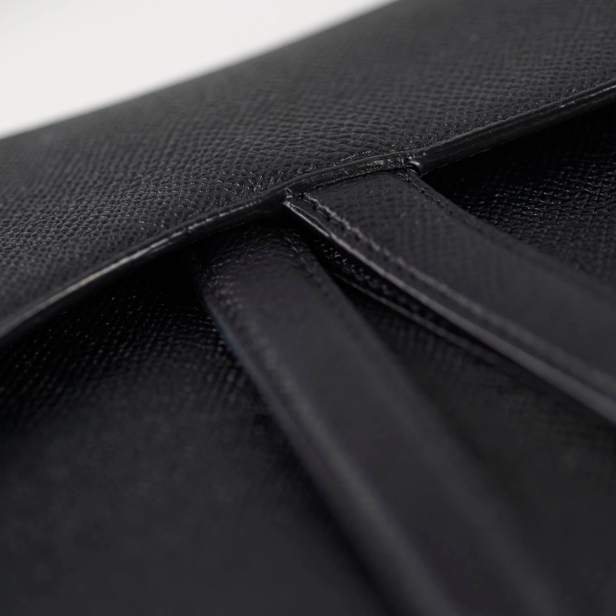 Christian Dior Medium Saddle Bag Black