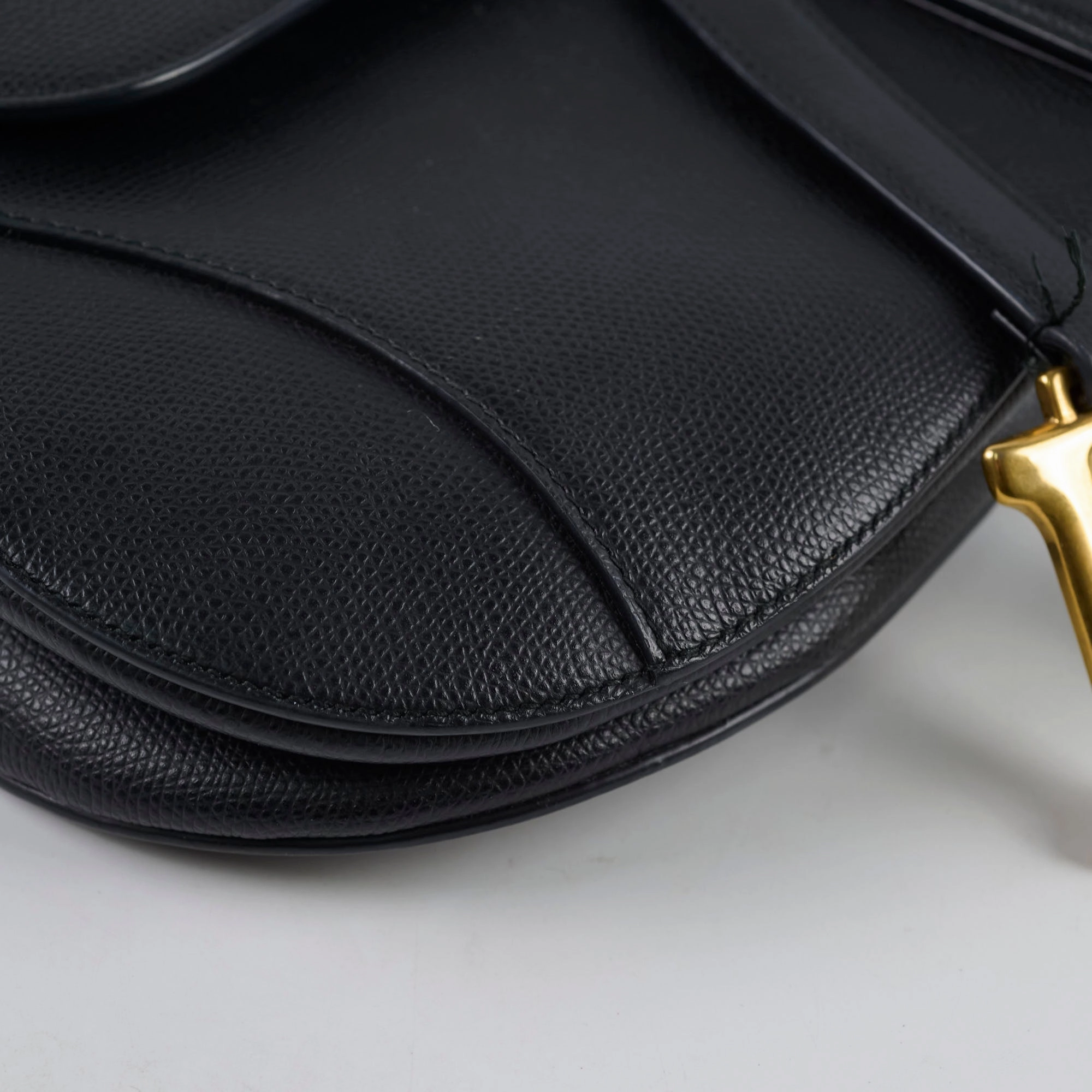 Christian Dior Medium Saddle Black