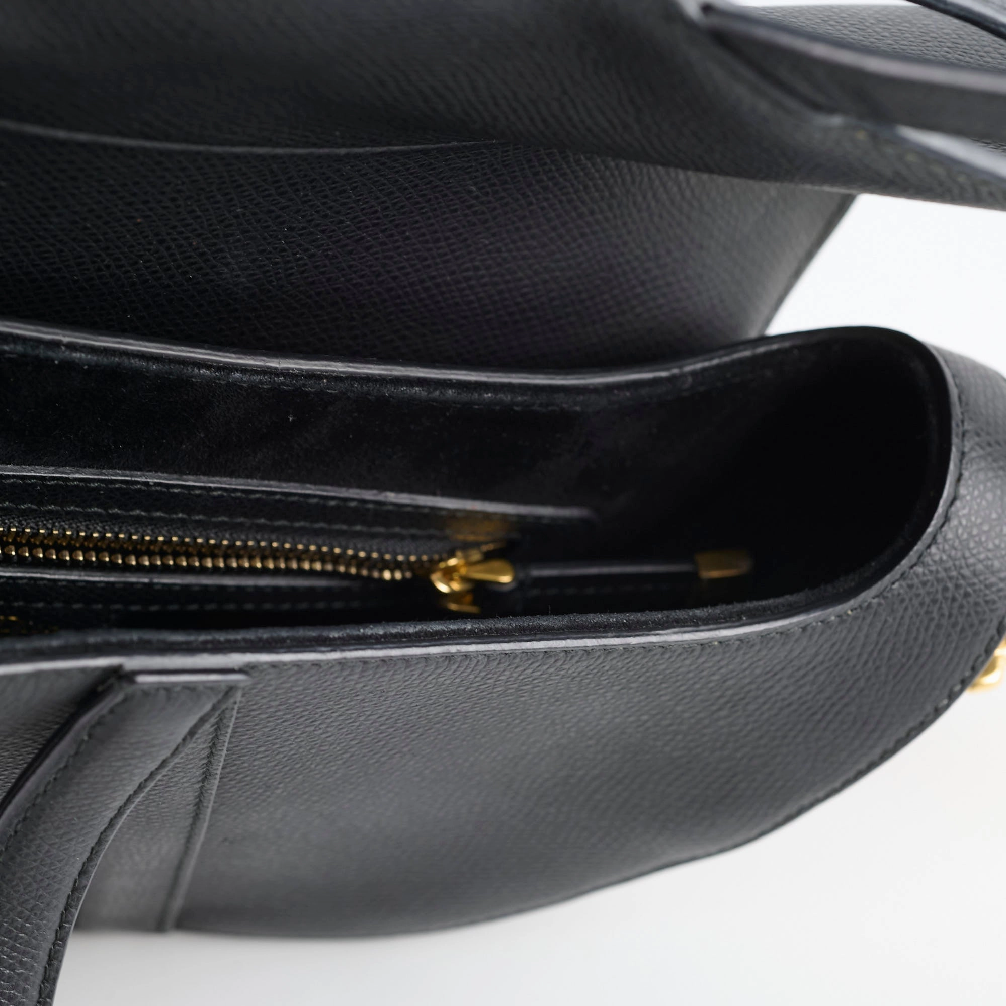 Christian Dior Medium Saddle Black