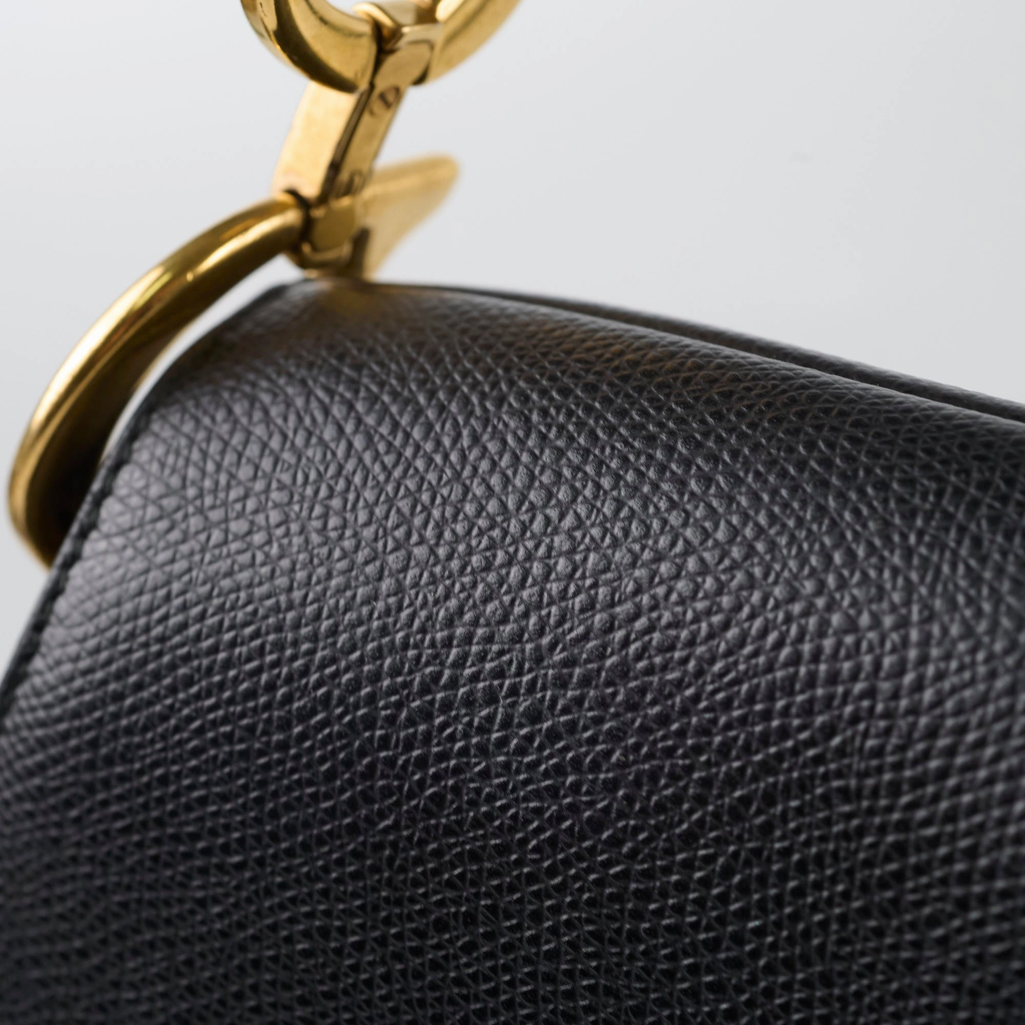 Christian Dior Medium Saddle Black