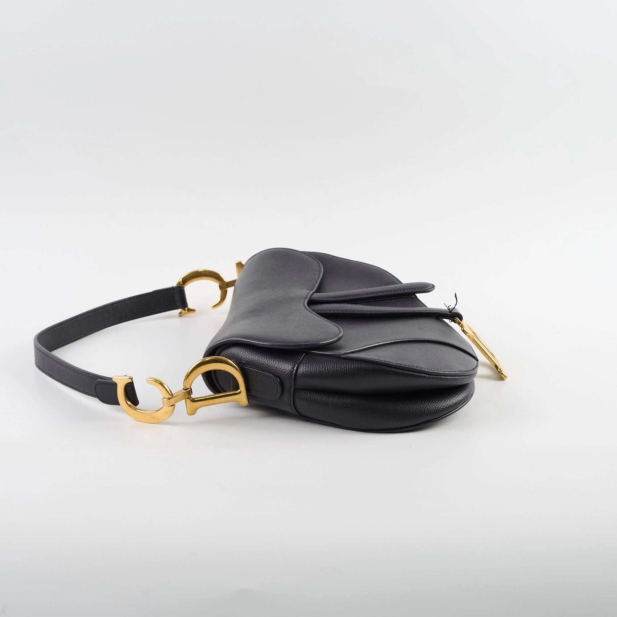 Christian Dior Medium Saddle Black