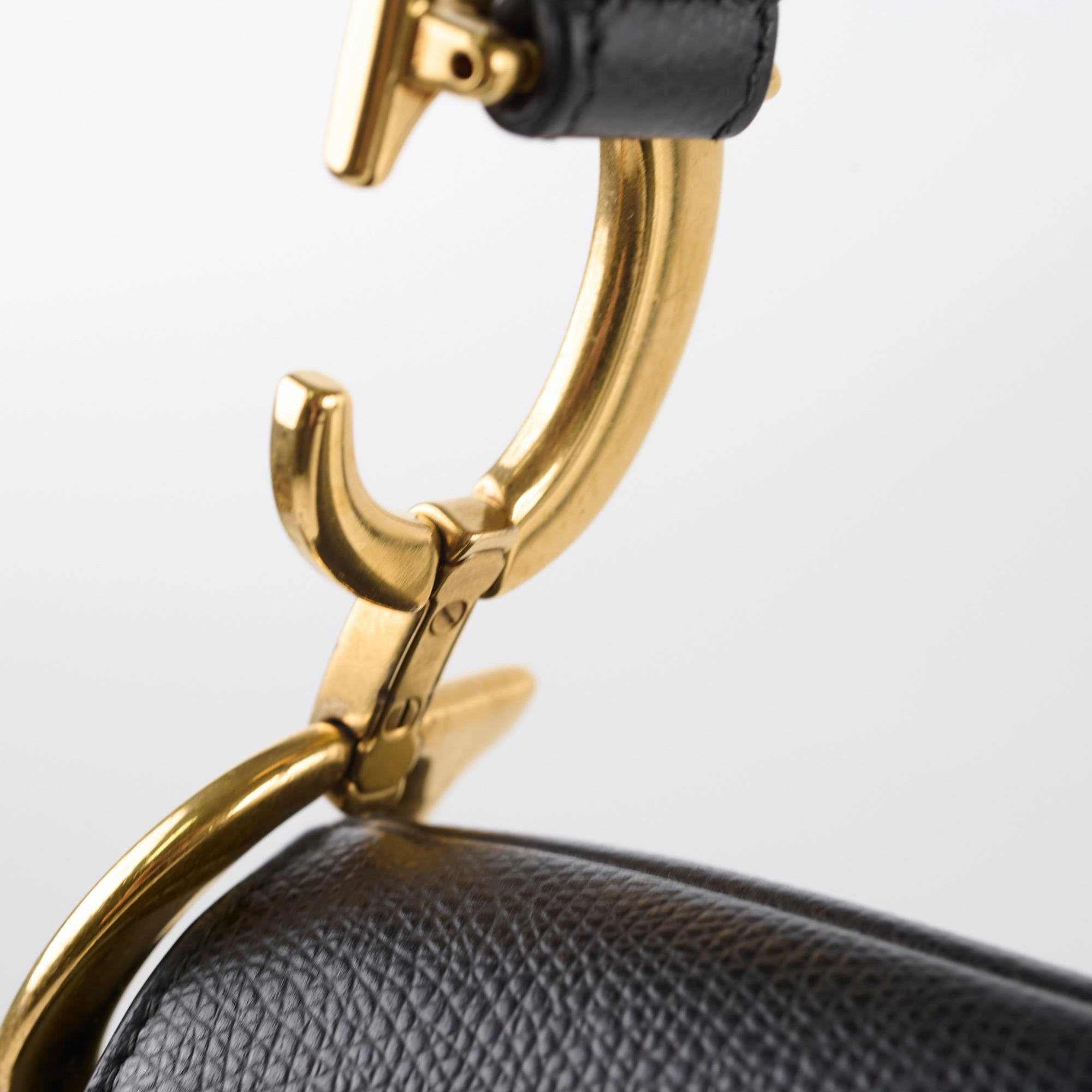 Christian Dior Medium Saddle Black