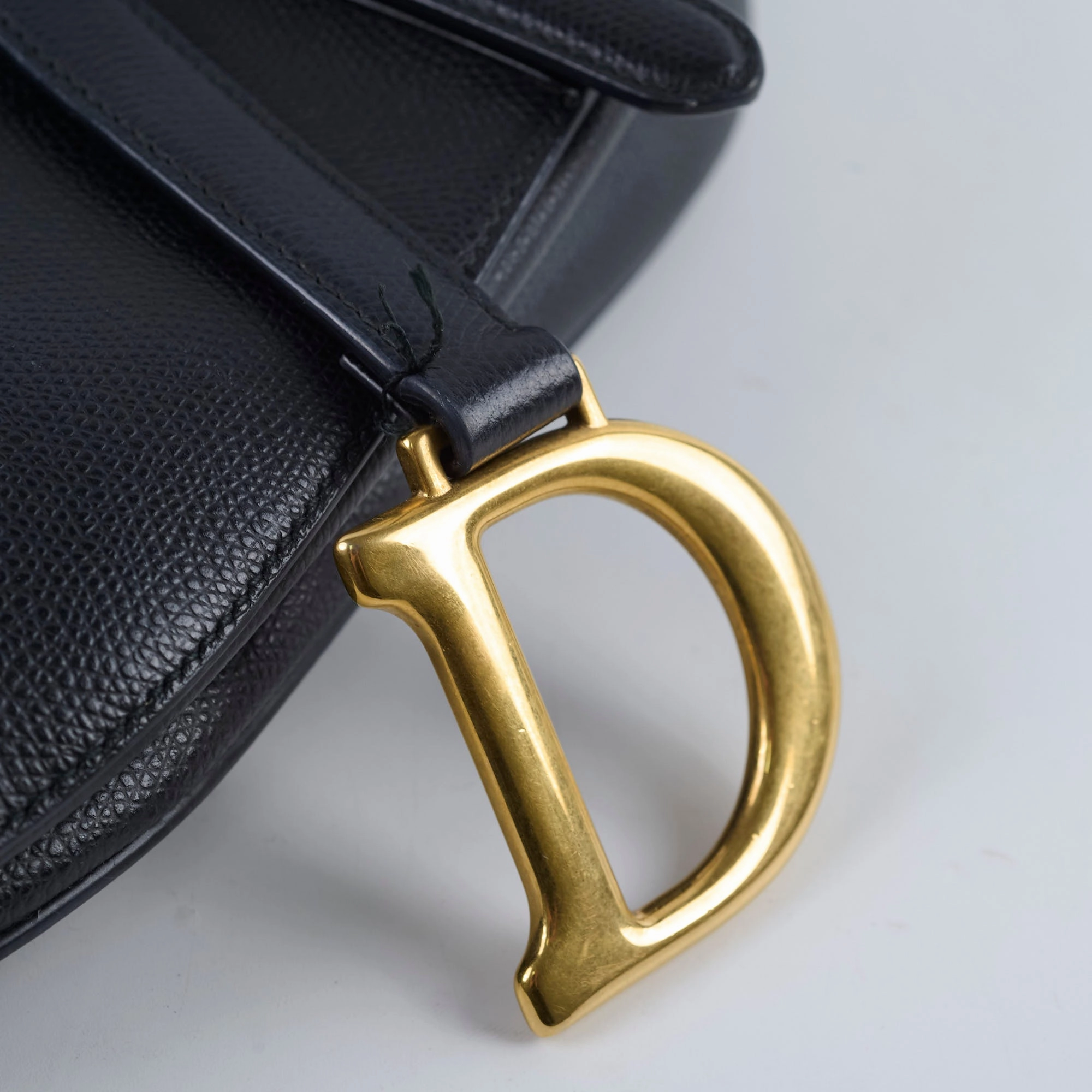 Christian Dior Medium Saddle Black