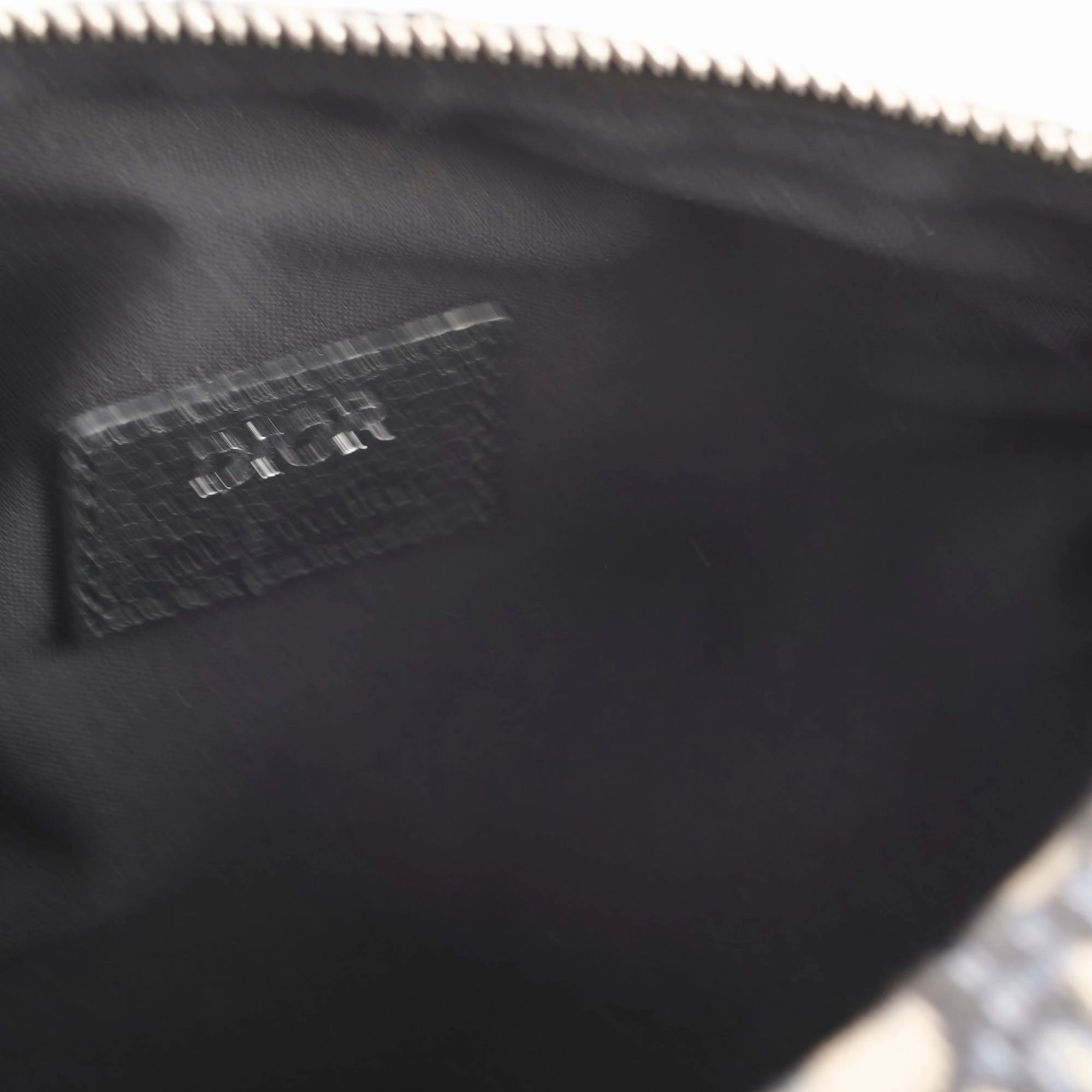 Christian Dior Men's Oblique Roller Bag Navy