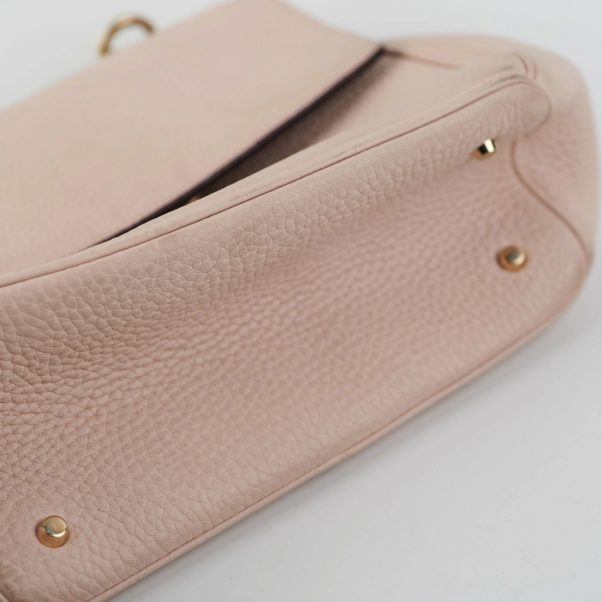 Christian Dior Mini Be Dior Pink Leather Top Handle Bag