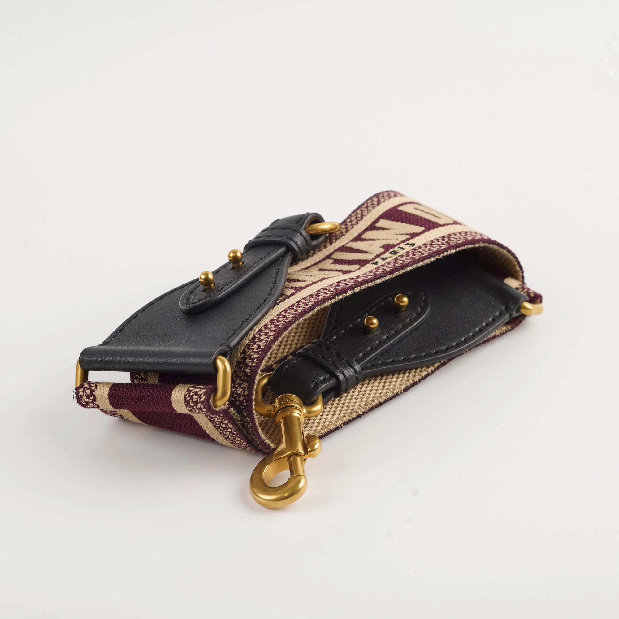 Christian Dior Mini Saddle Black