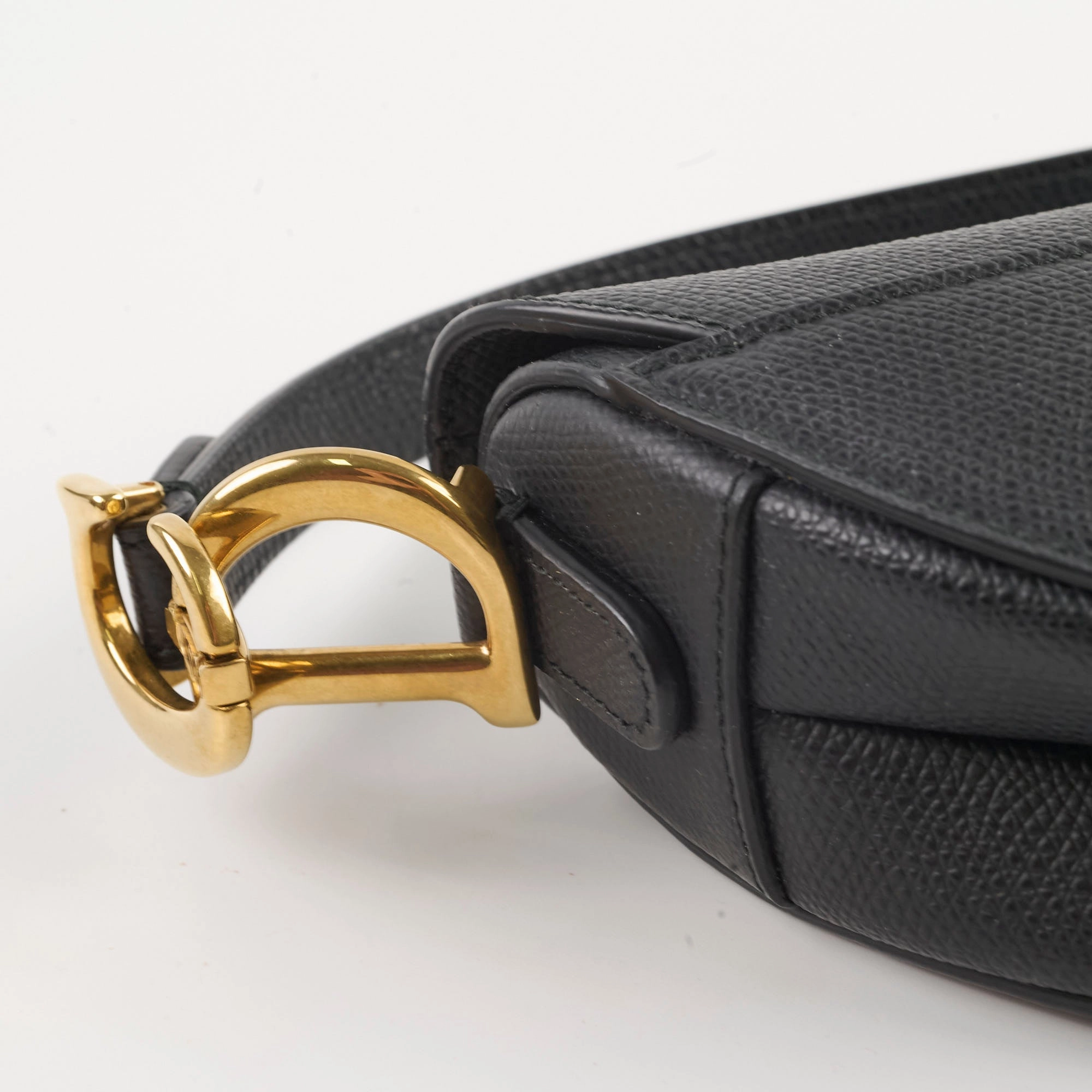 Christian Dior Mini Saddle Black
