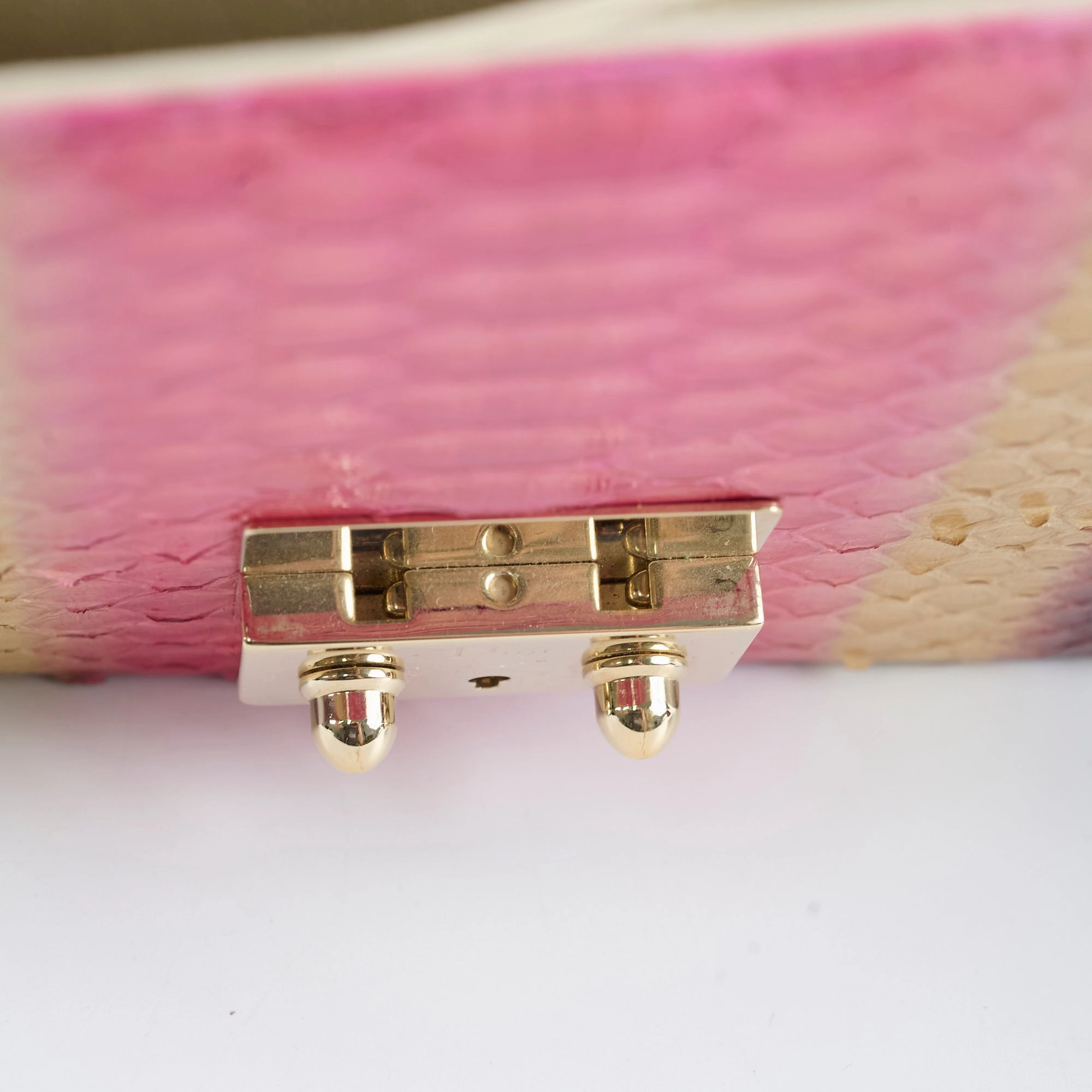 Christian Dior Miss Dior Python Flap Bag Multicolor