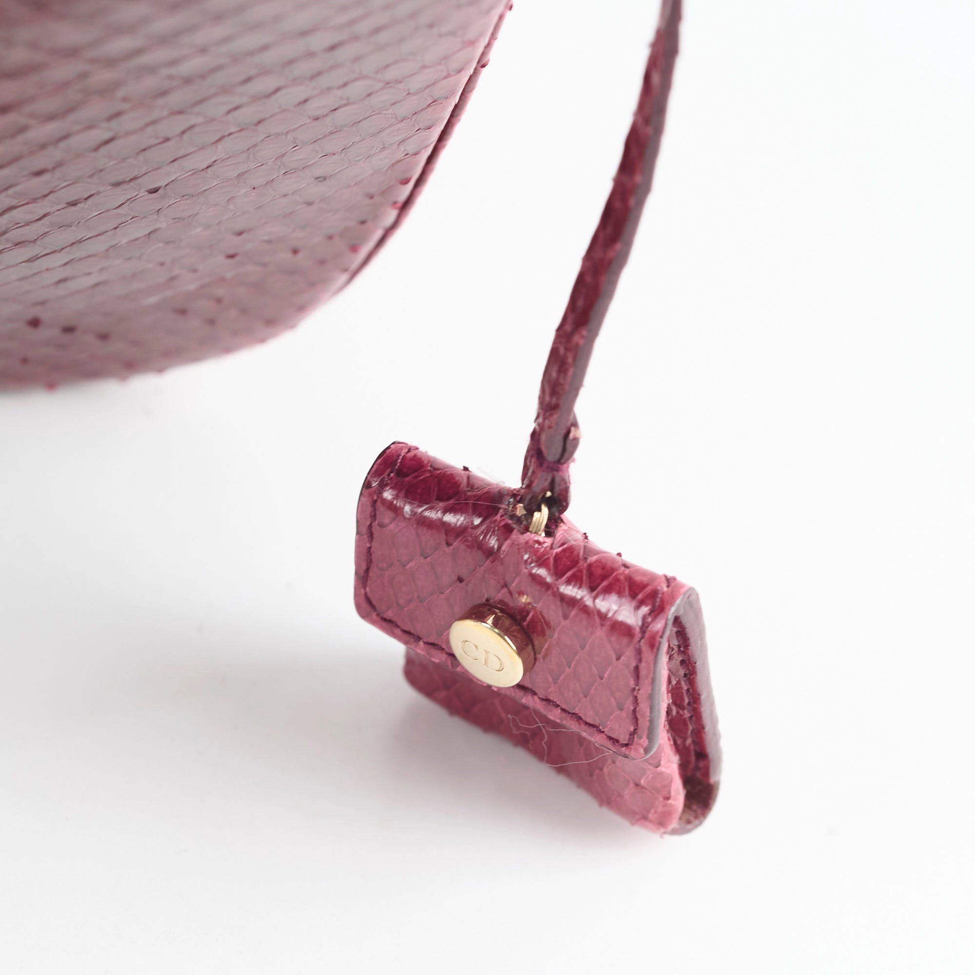 Christian Dior Miss Dior Python Flap Bag Multicolor