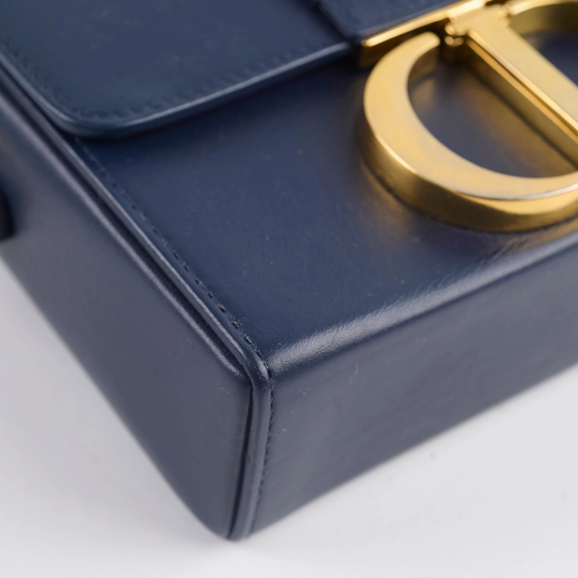 Christian Dior Montaigne Box Dark Blue