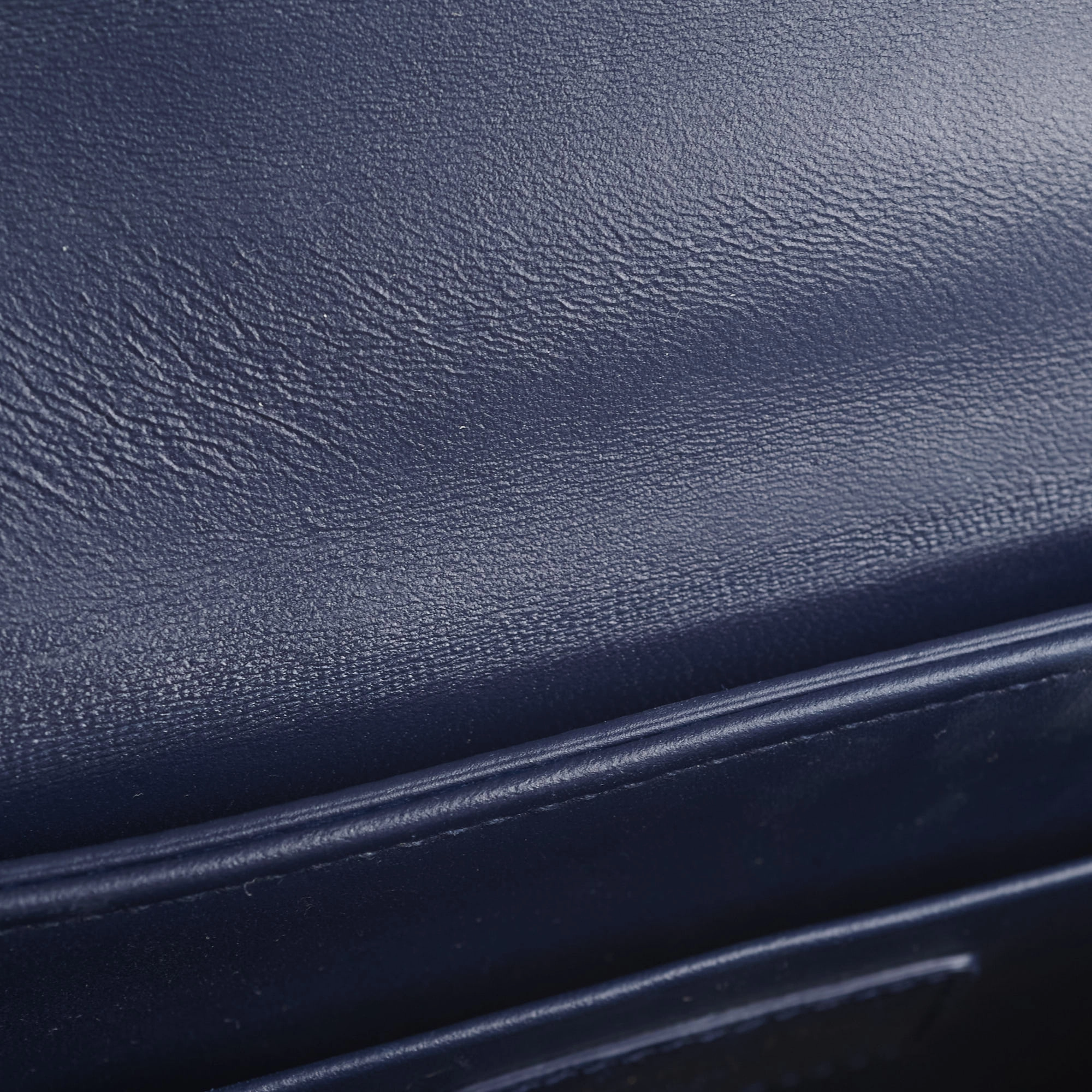 Christian Dior Montaigne Box Dark Blue