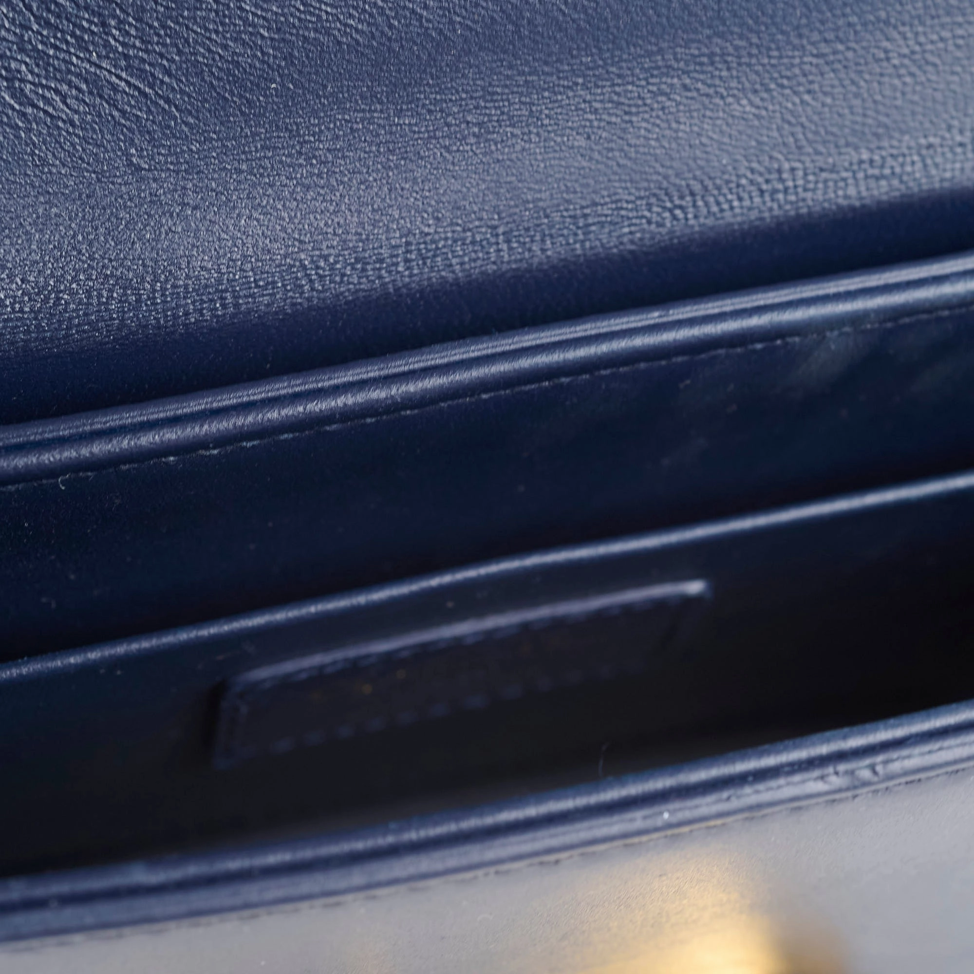 Christian Dior Montaigne Box Dark Blue