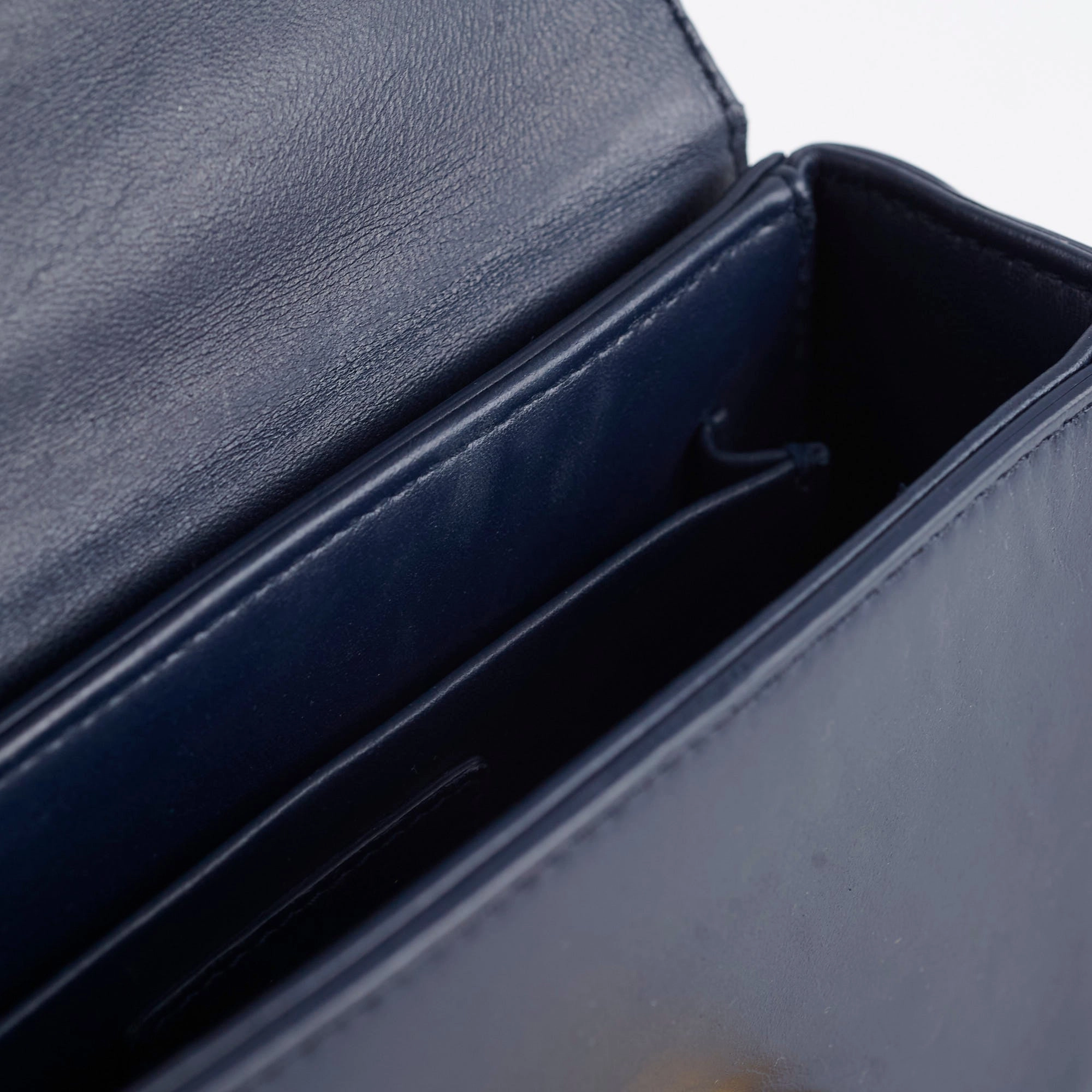 Christian Dior Montaigne Box Dark Blue