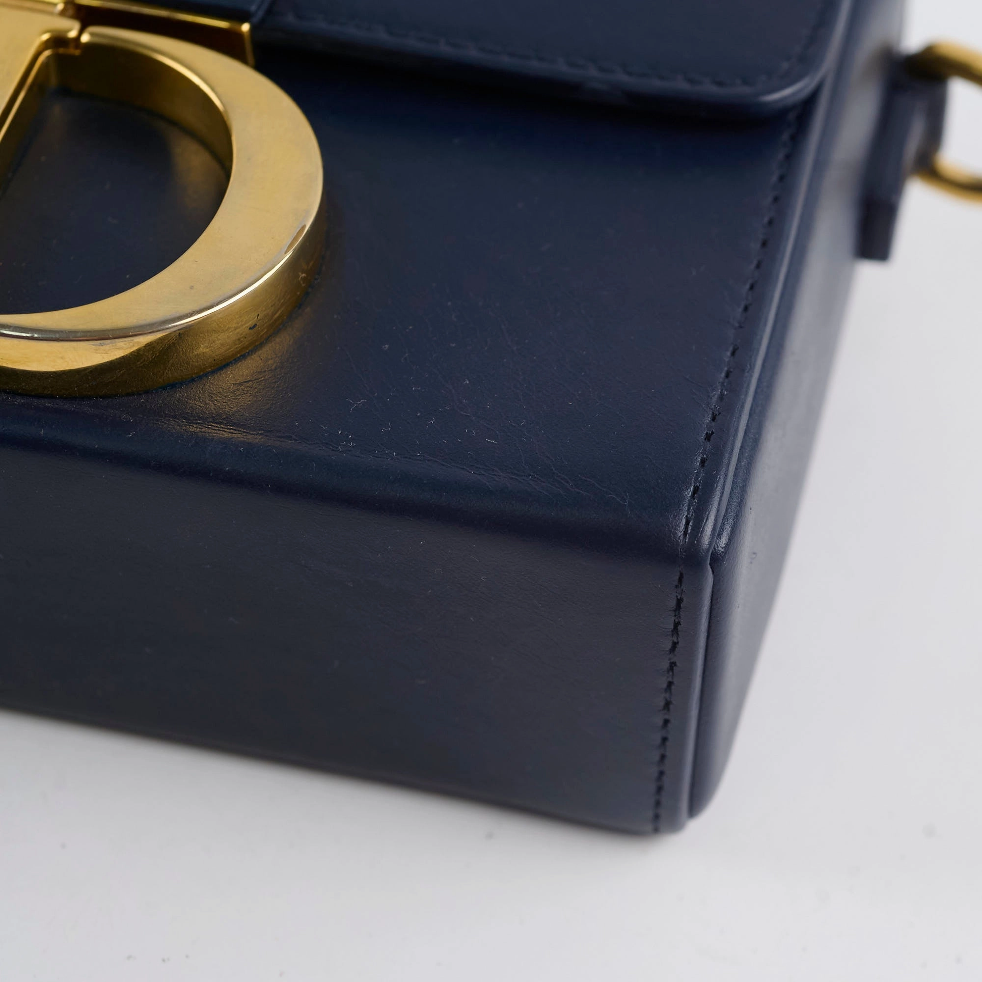 Christian Dior Montaigne Box Dark Blue
