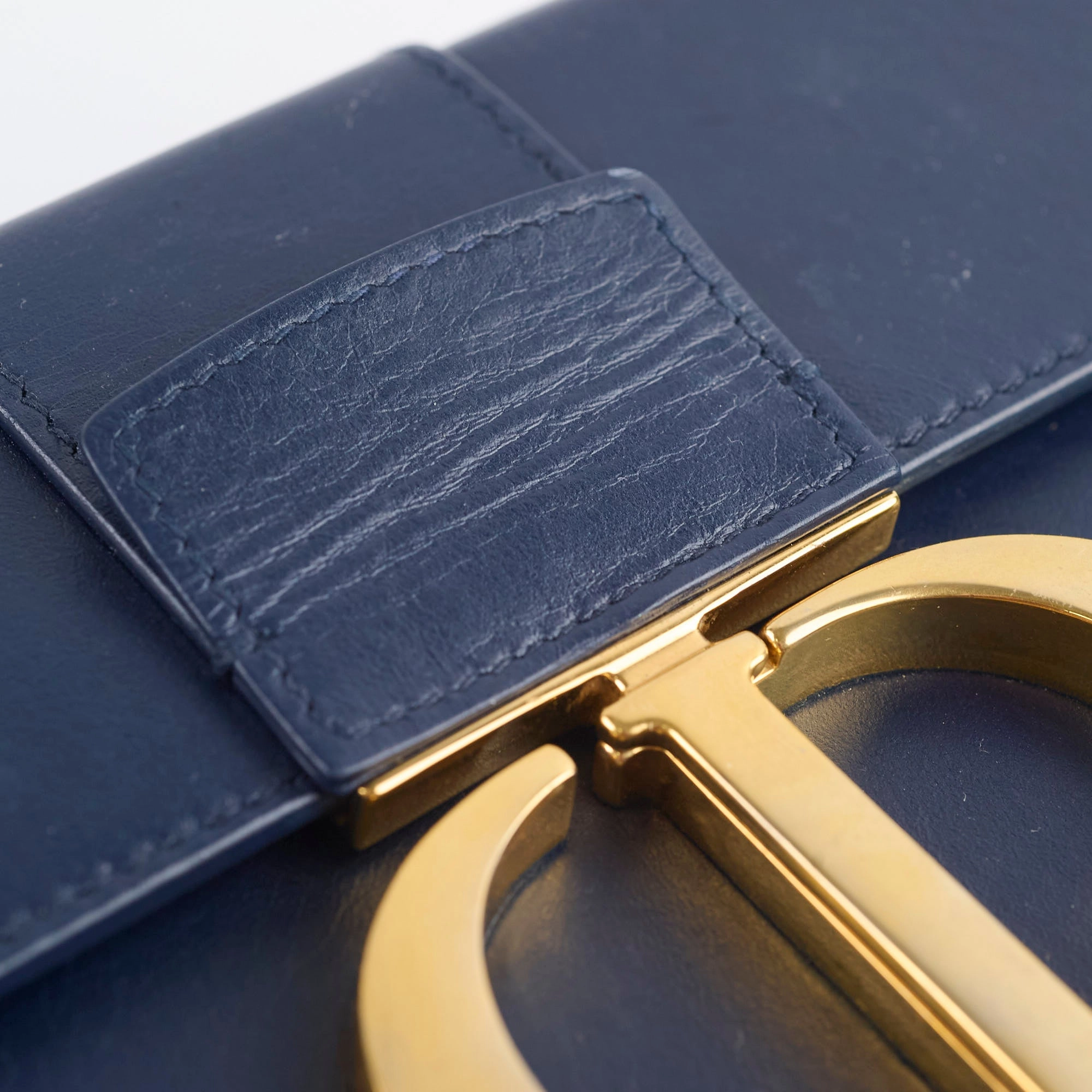 Christian Dior Montaigne Box Dark Blue