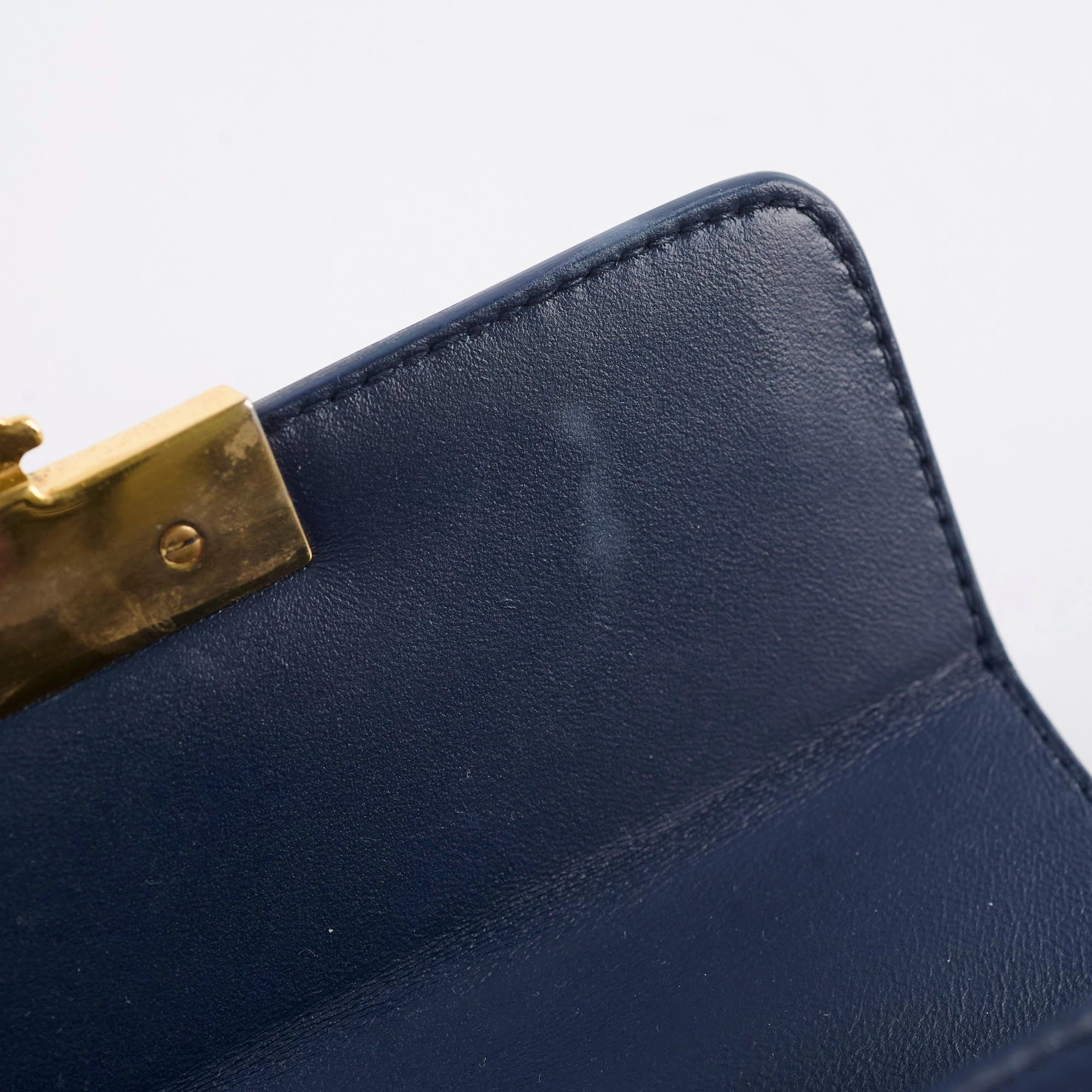 Christian Dior Montaigne Box Dark Blue