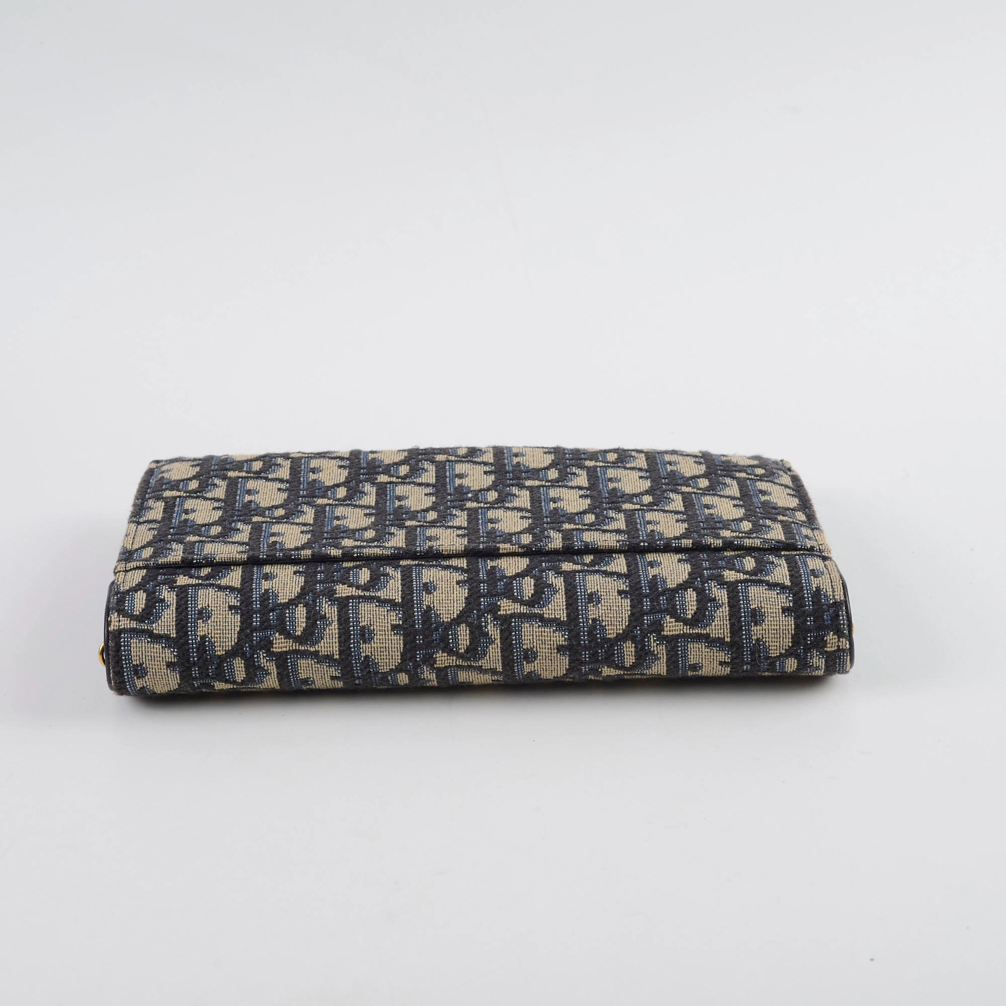 Christian Dior Oblique Saddle Wallet on Chain WOC