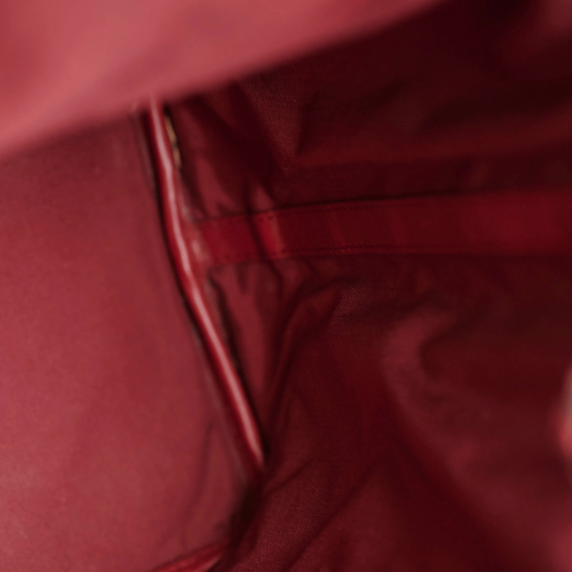Christian Dior Panarea Cannage Red Tote