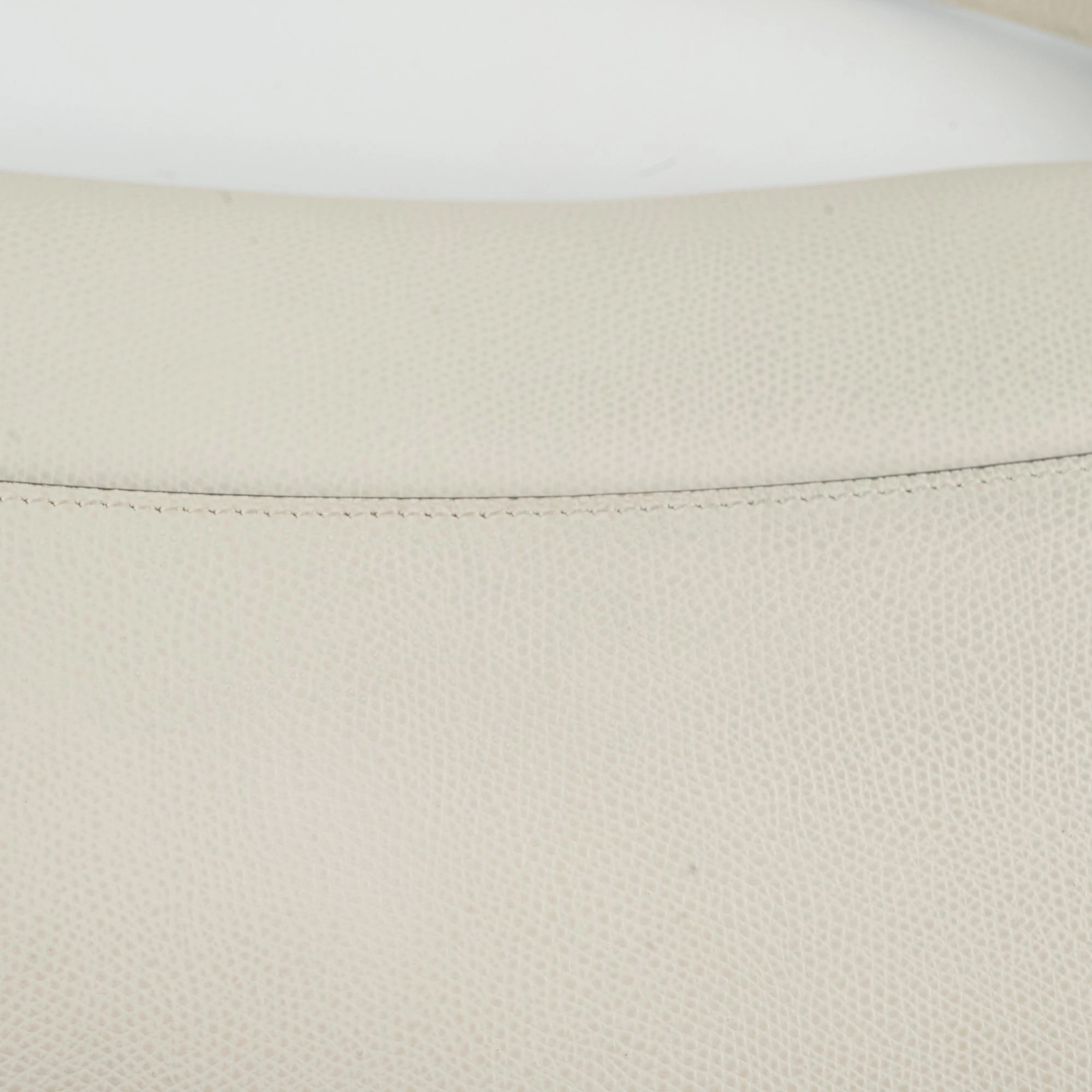 Christian Dior Saddle Bag Ivory