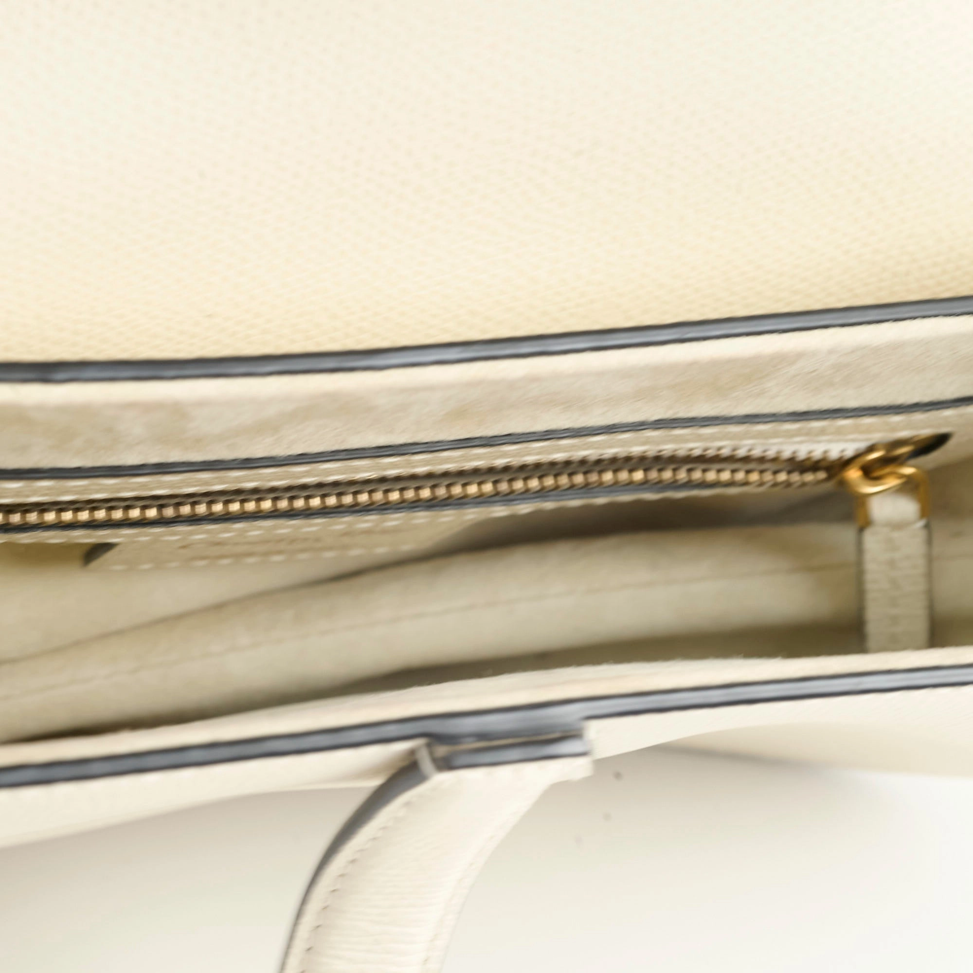 Christian Dior Saddle Bag Ivory