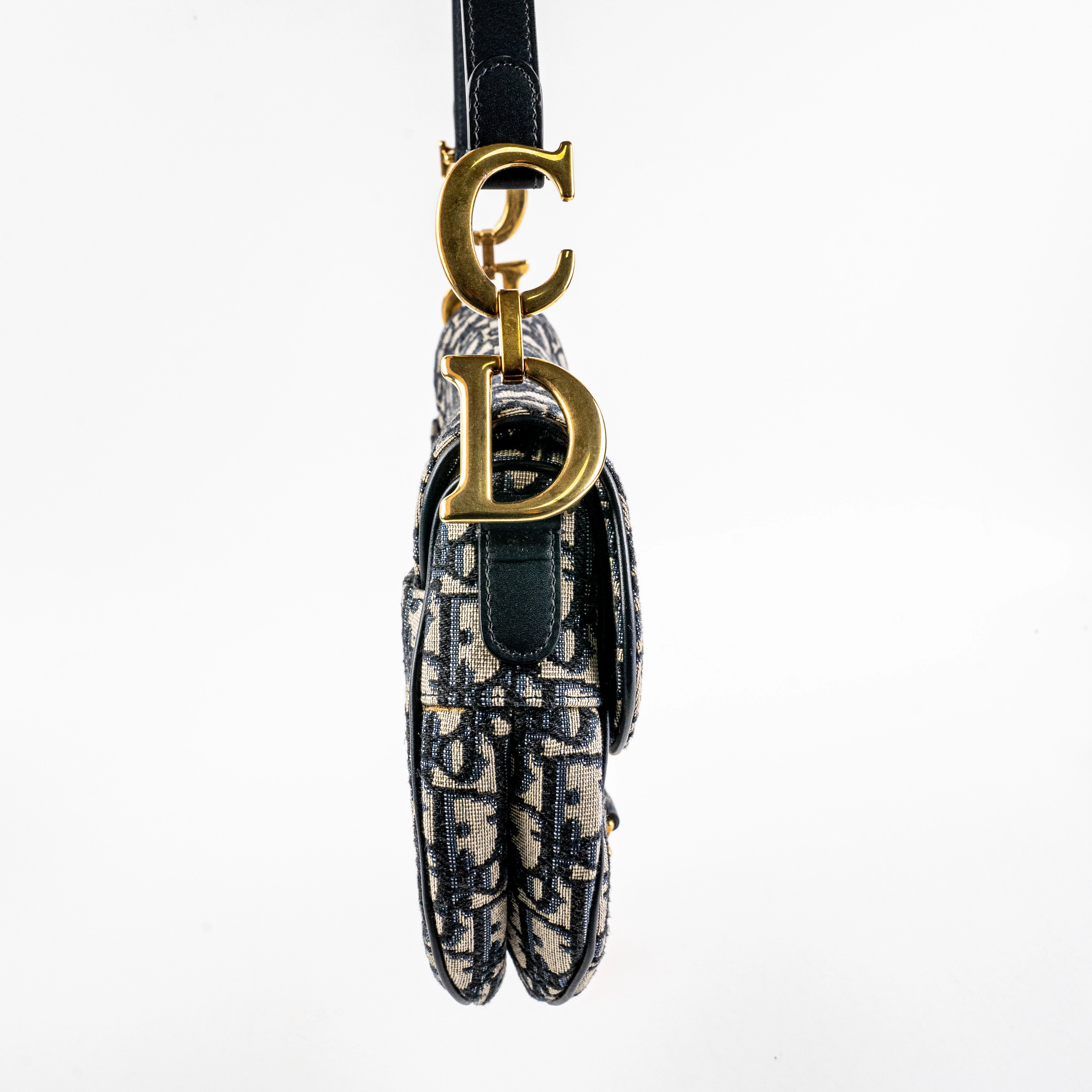Christian Dior Saddle Oblique Shoulder Bag
