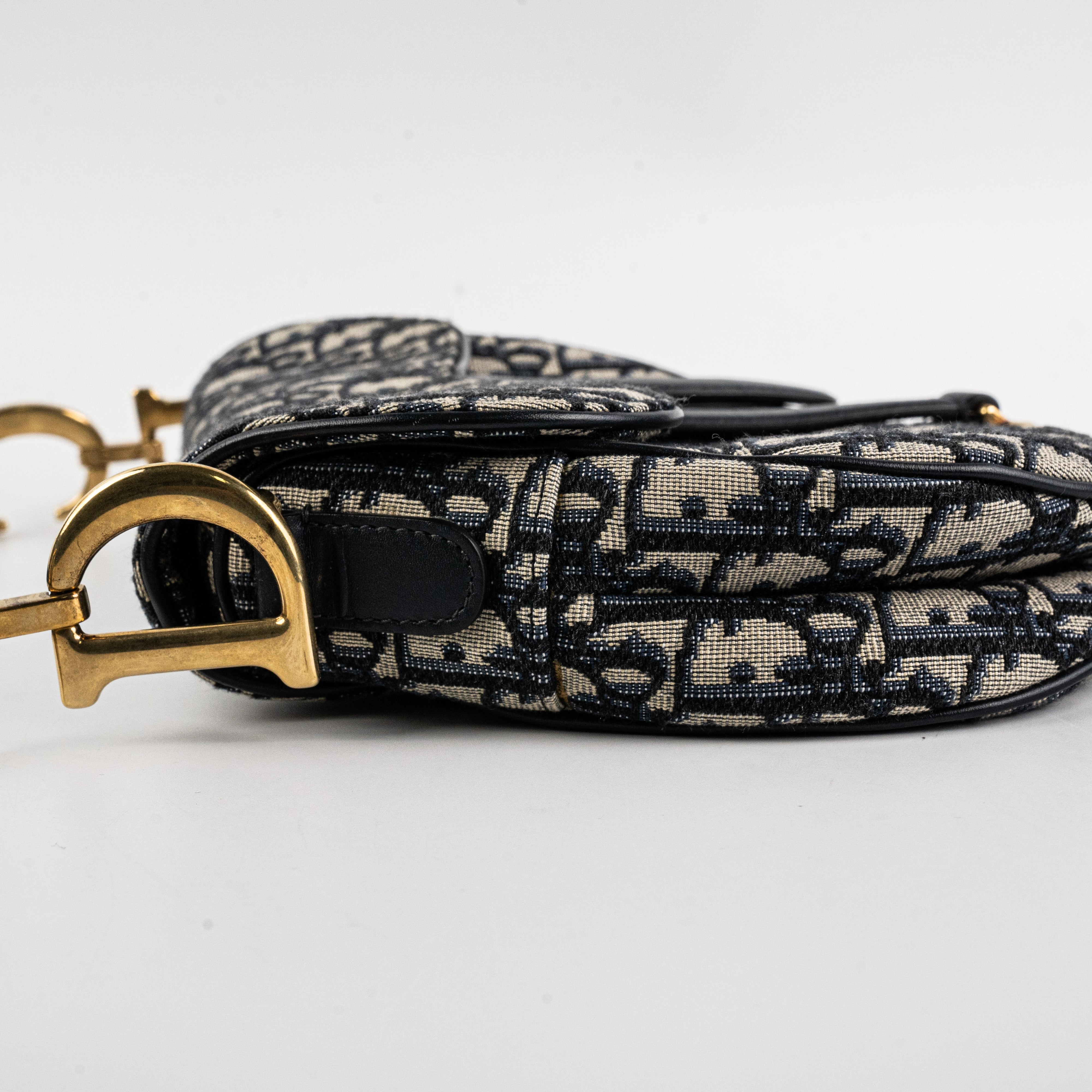 Christian Dior Saddle Oblique Shoulder Bag