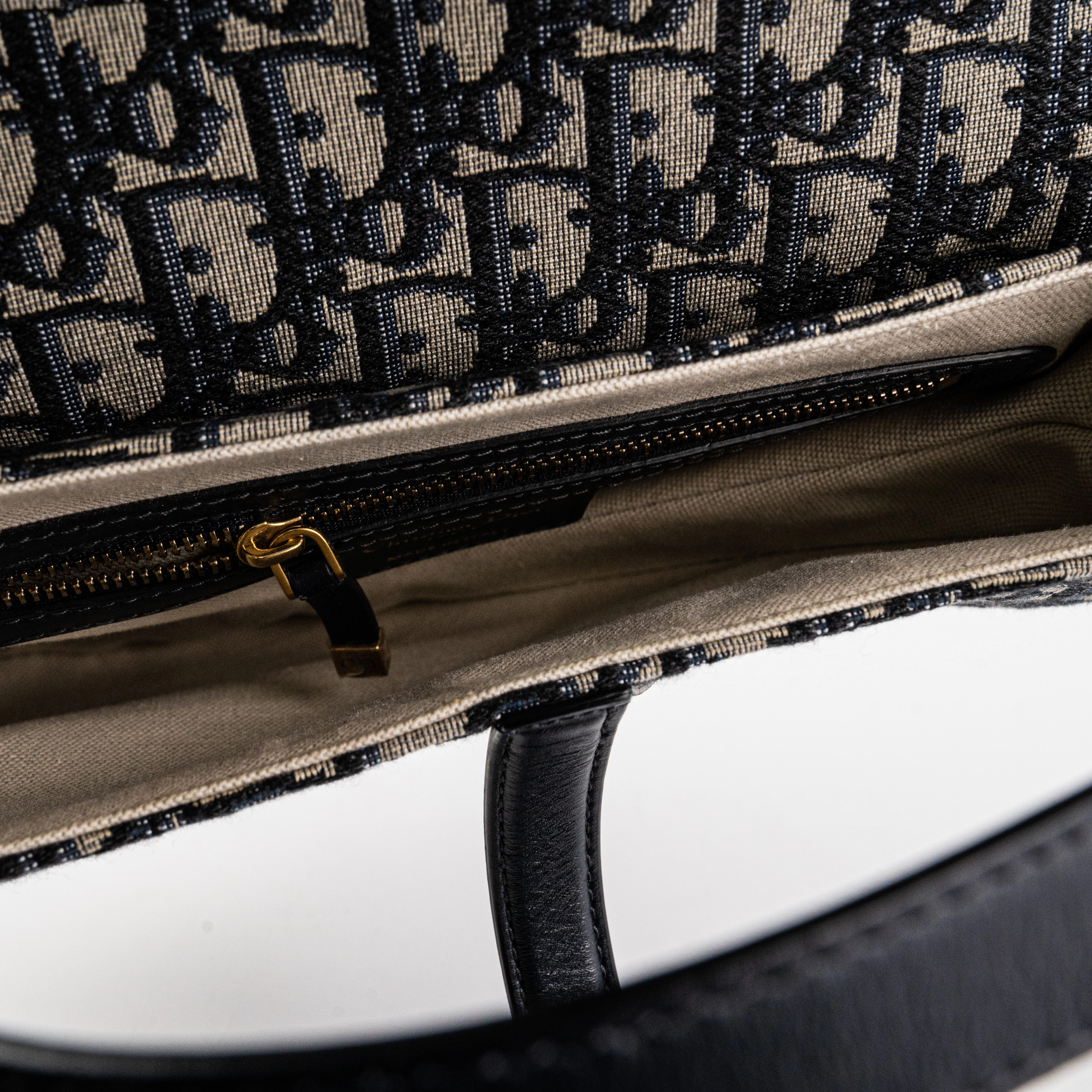 Christian Dior Saddle Oblique Shoulder Bag