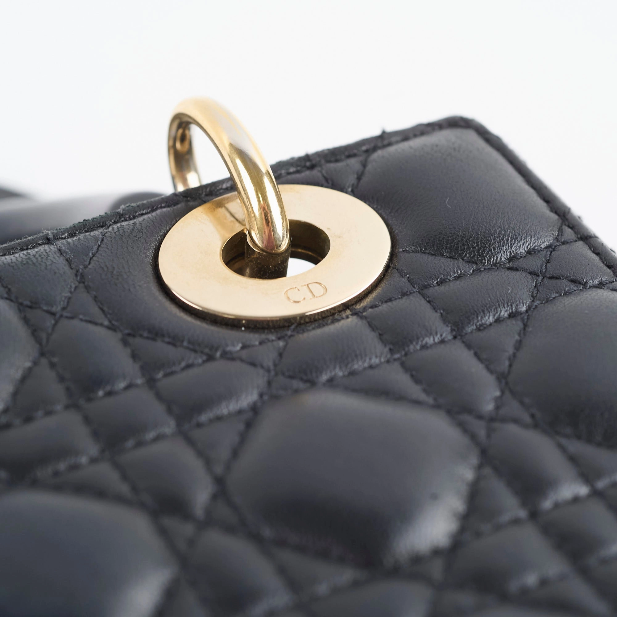 Christian Dior Small ABC My Lady Dior Black