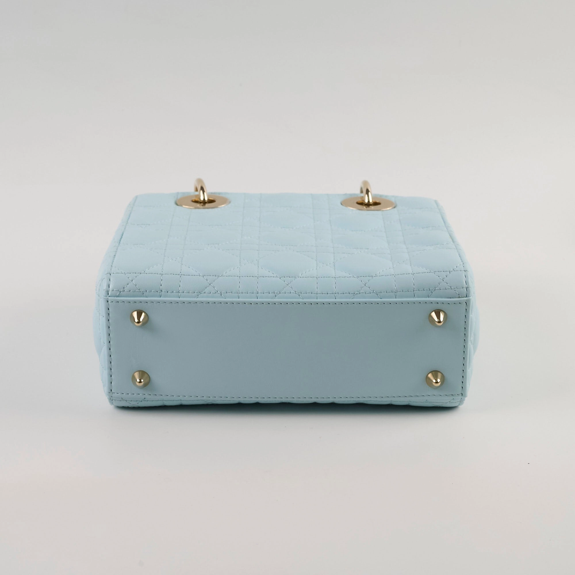 Christian Dior Small Lady Dior ABC Blue