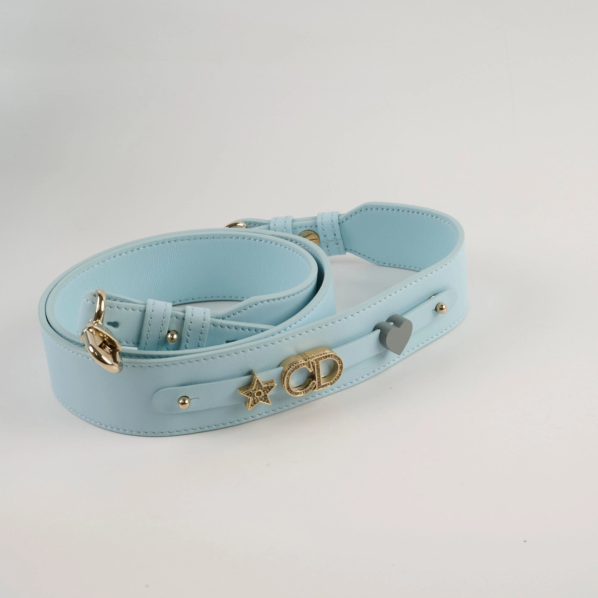 Christian Dior Small Lady Dior ABC Blue