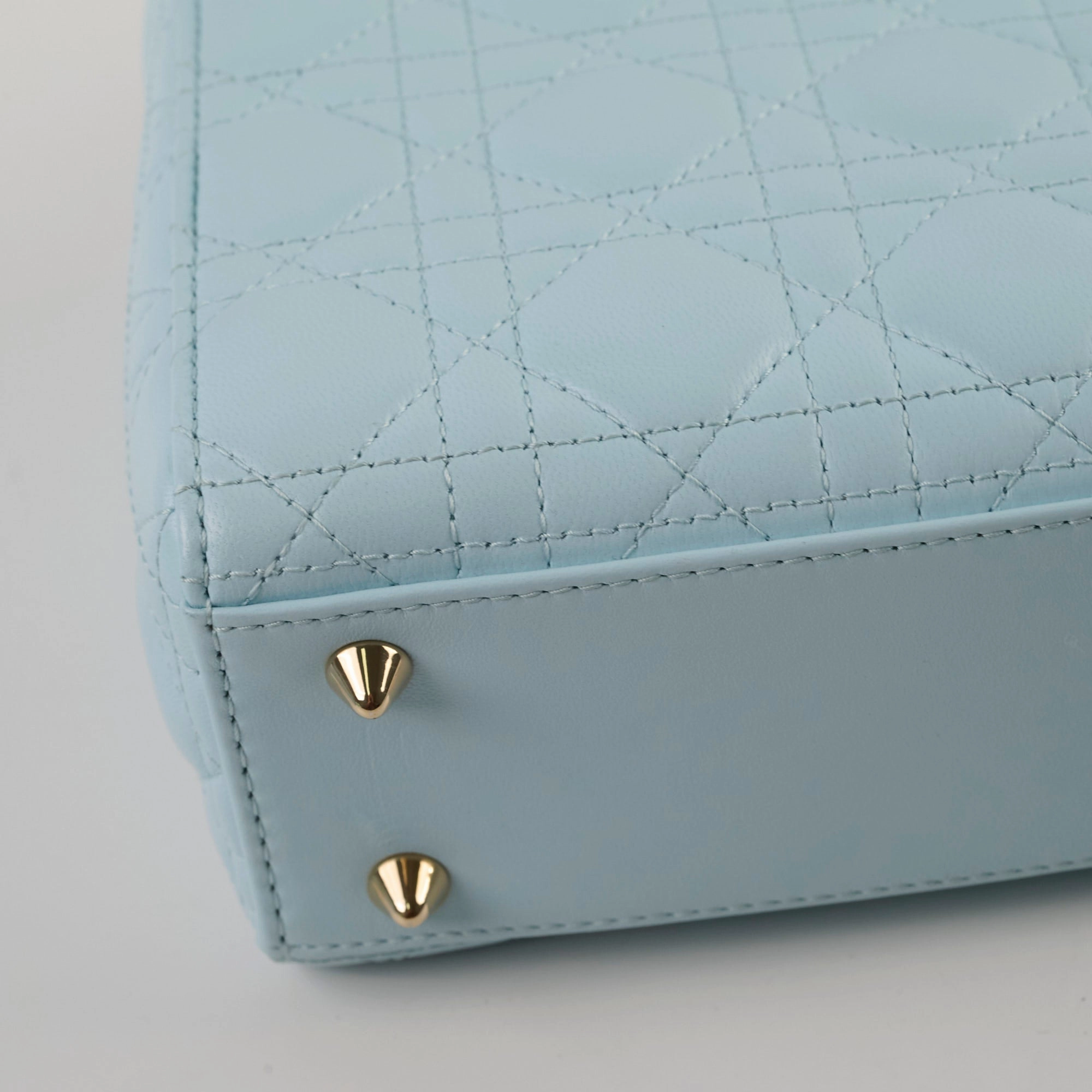Christian Dior Small Lady Dior ABC Blue