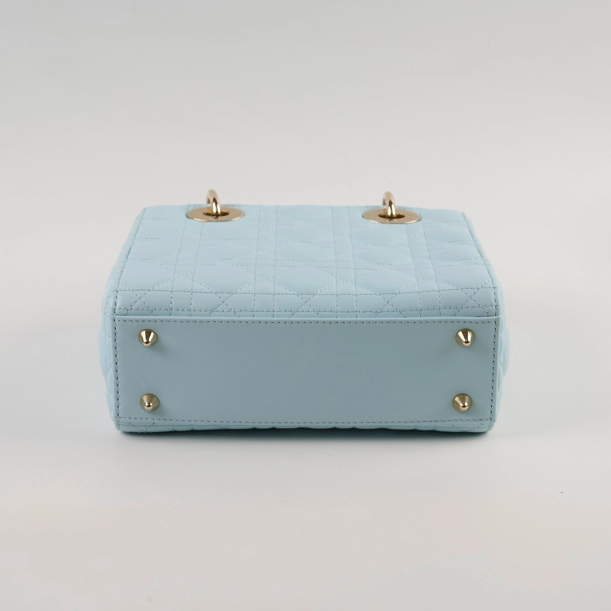 Christian Dior Small Lady Dior ABC Blue
