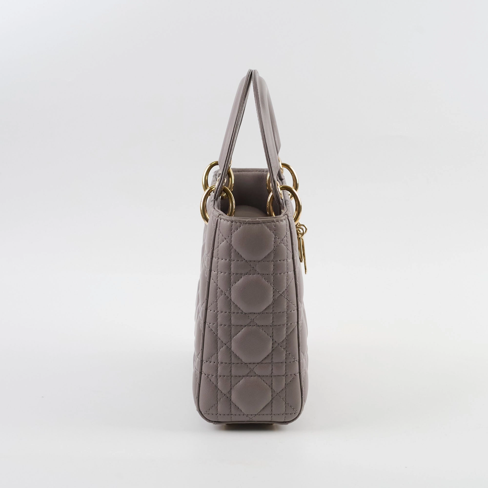 Christian Dior Small Lady Dior ABC Gray