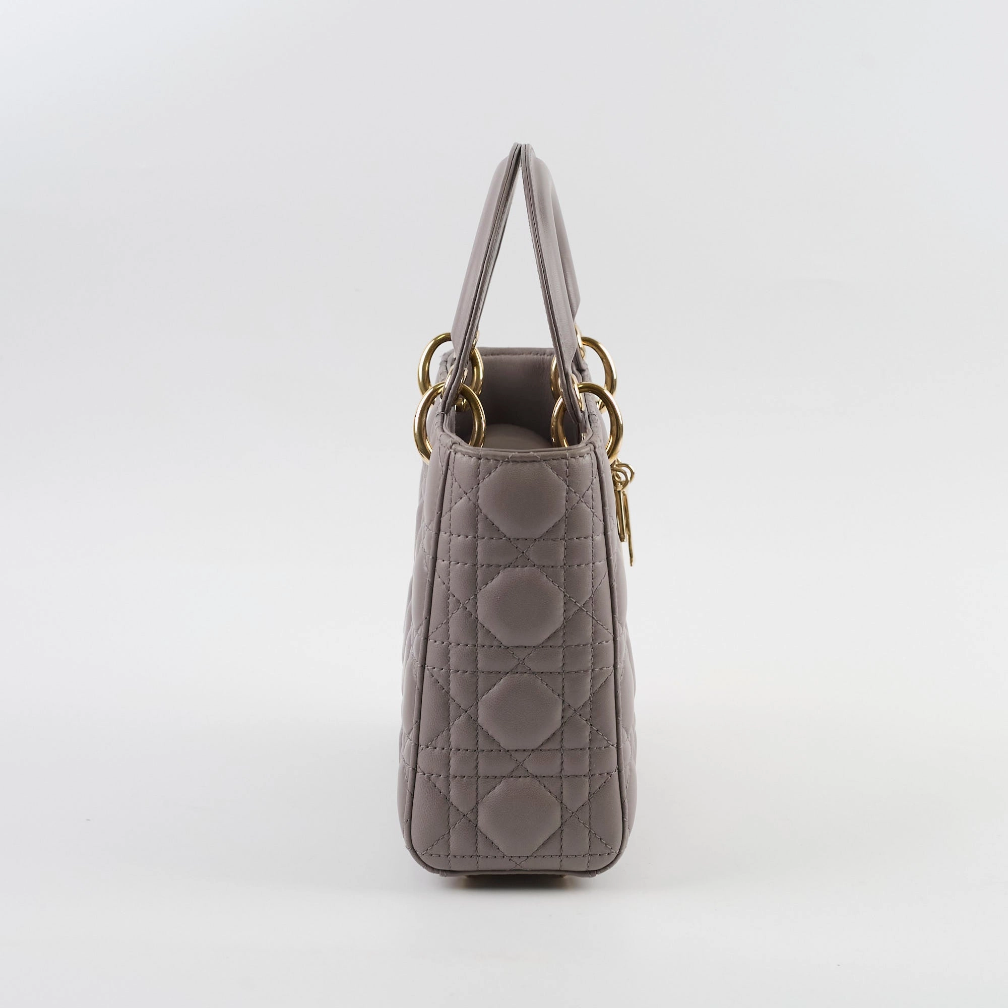 Christian Dior Small Lady Dior ABC Gray