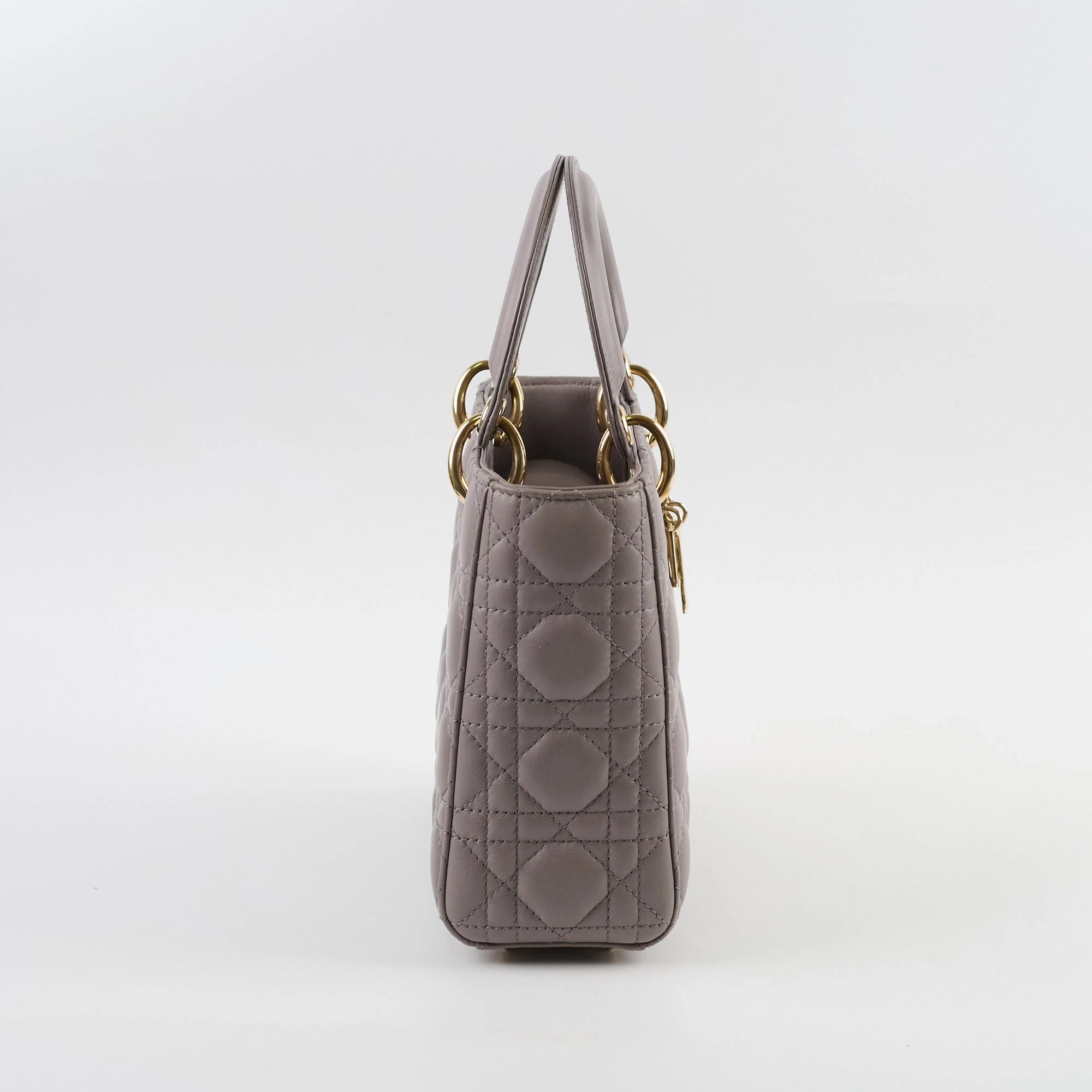 Christian Dior Small Lady Dior ABC Gray
