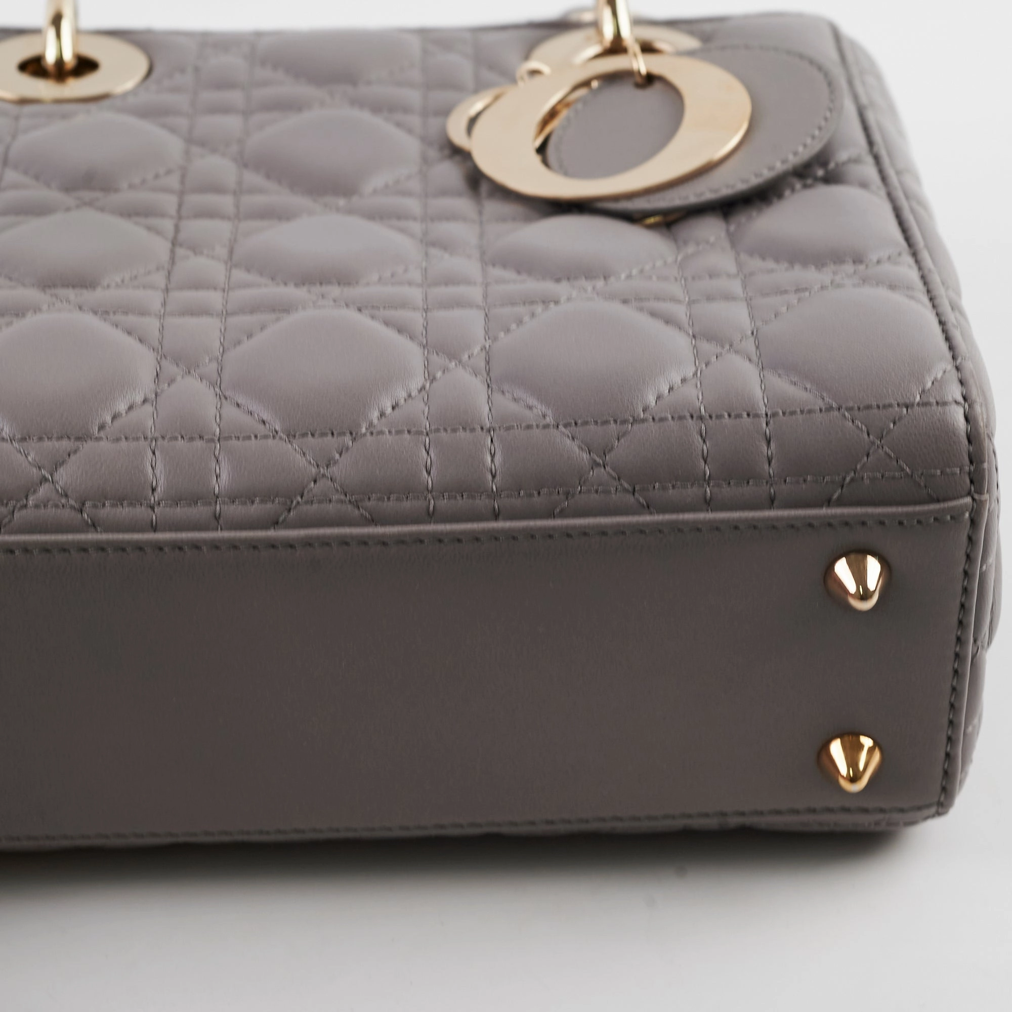Christian Dior Small Lady Dior ABC Grey