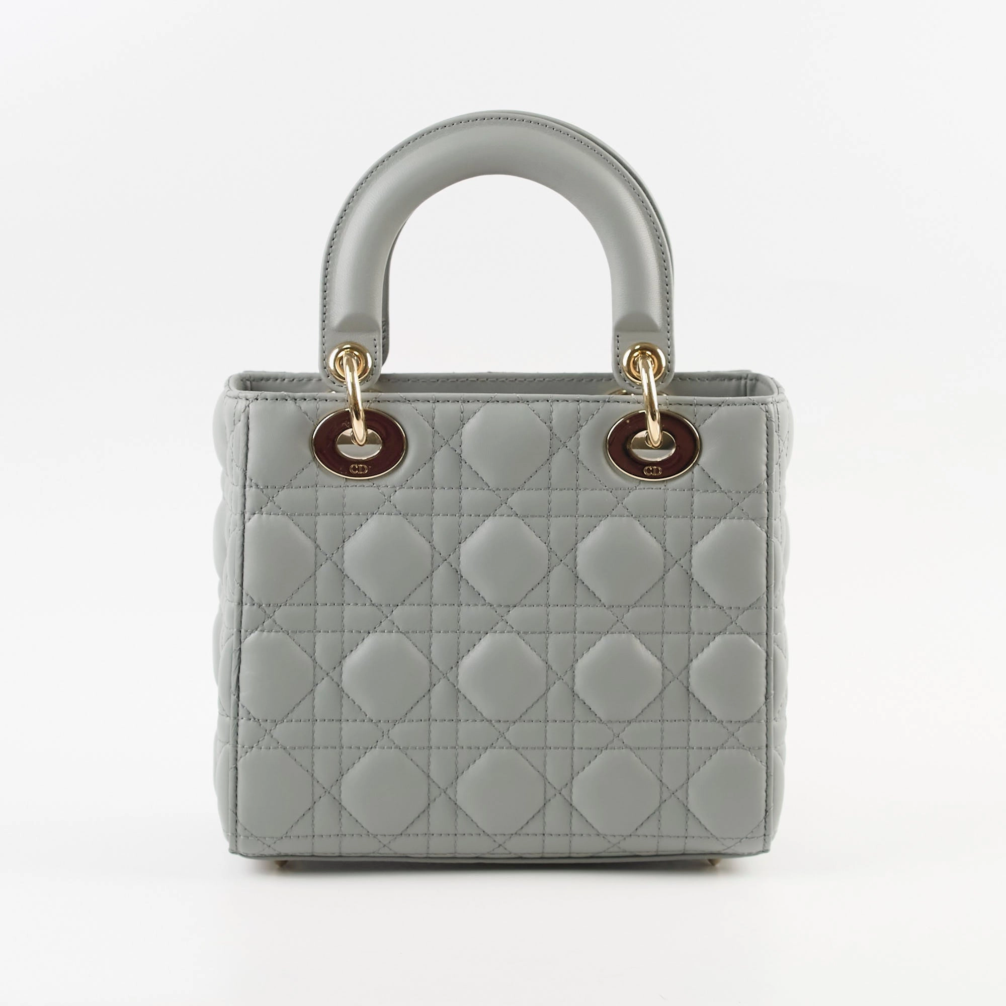 Christian Dior Small Lady Dior Grey