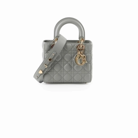 Christian Dior Small Lady Dior Grey