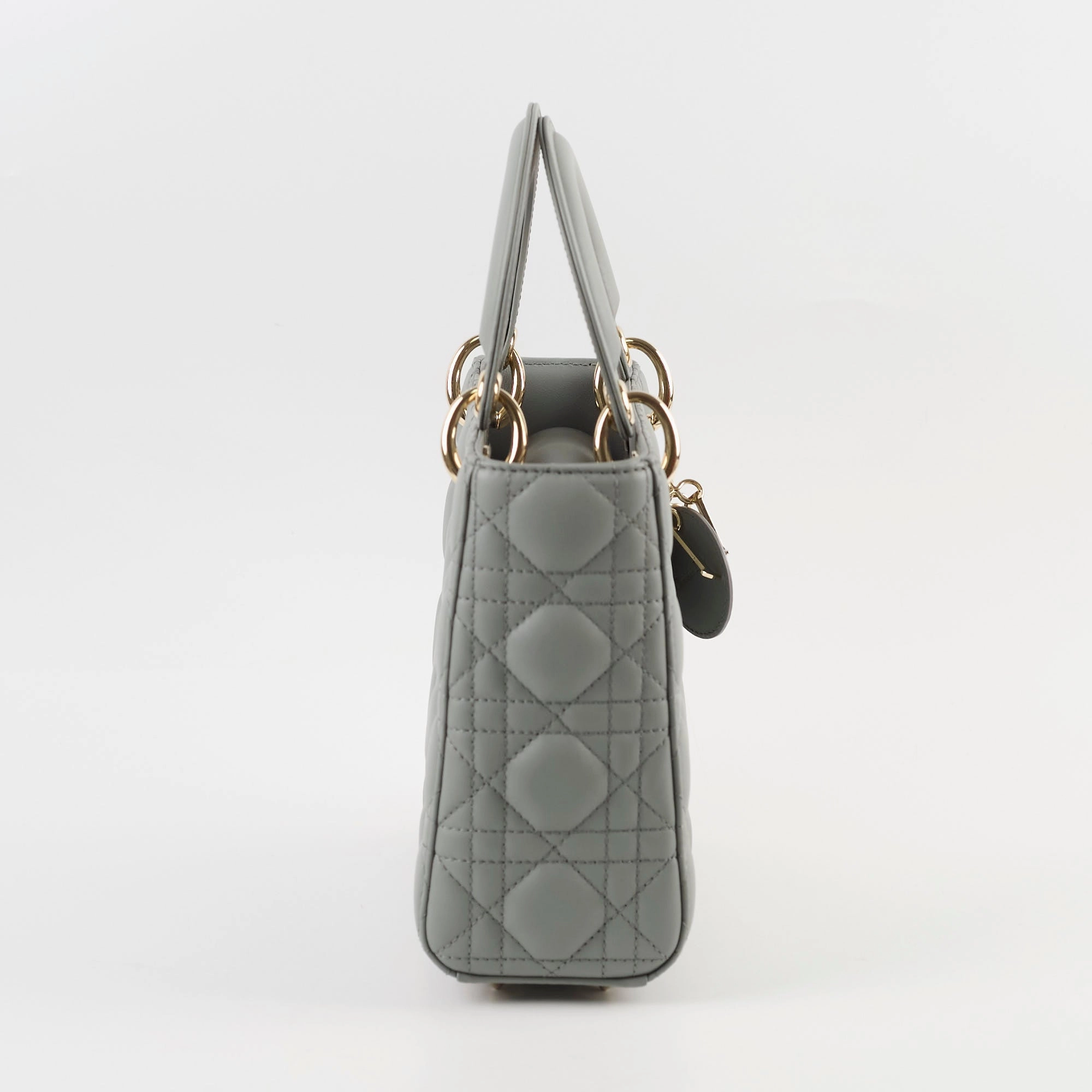 Christian Dior Small Lady Dior Grey